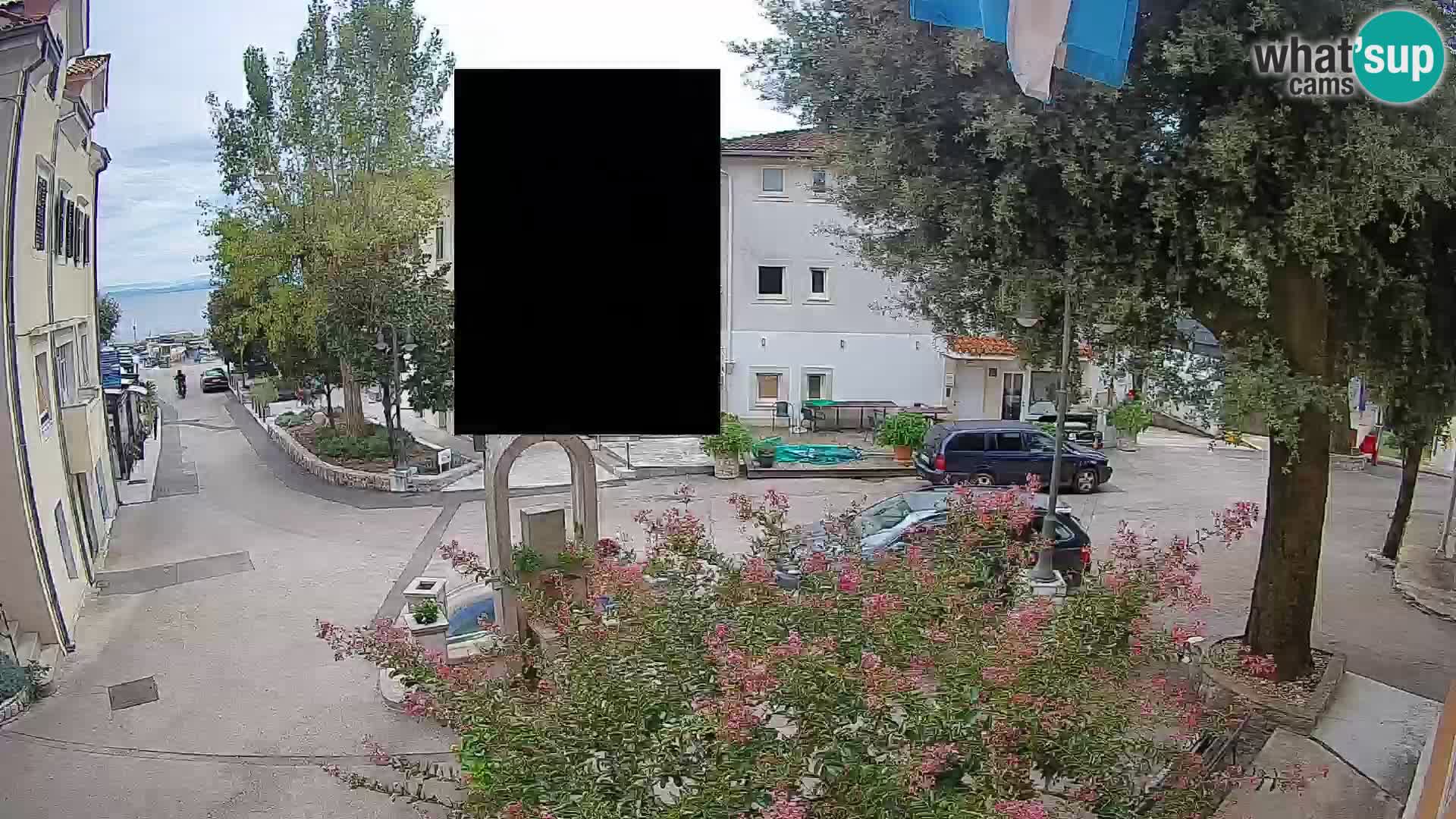 Webcam Mošćenička Draga Zentrum – Liveblick auf das Ortszentrum