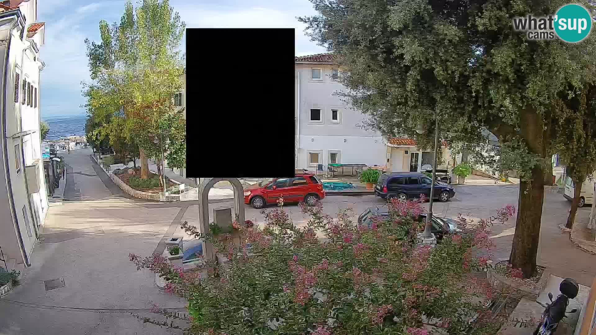 Webcam Mošćenička Draga Zentrum – Liveblick auf das Ortszentrum
