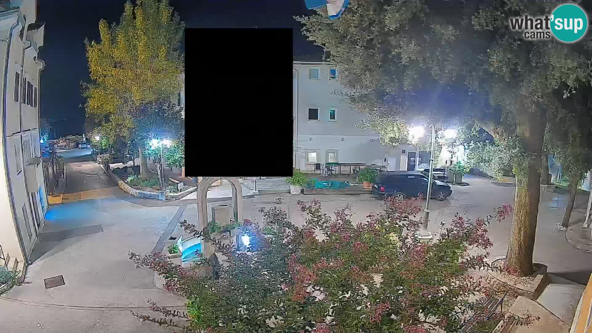 Webcam Mošćenička Draga Center – Live View of the Town Center