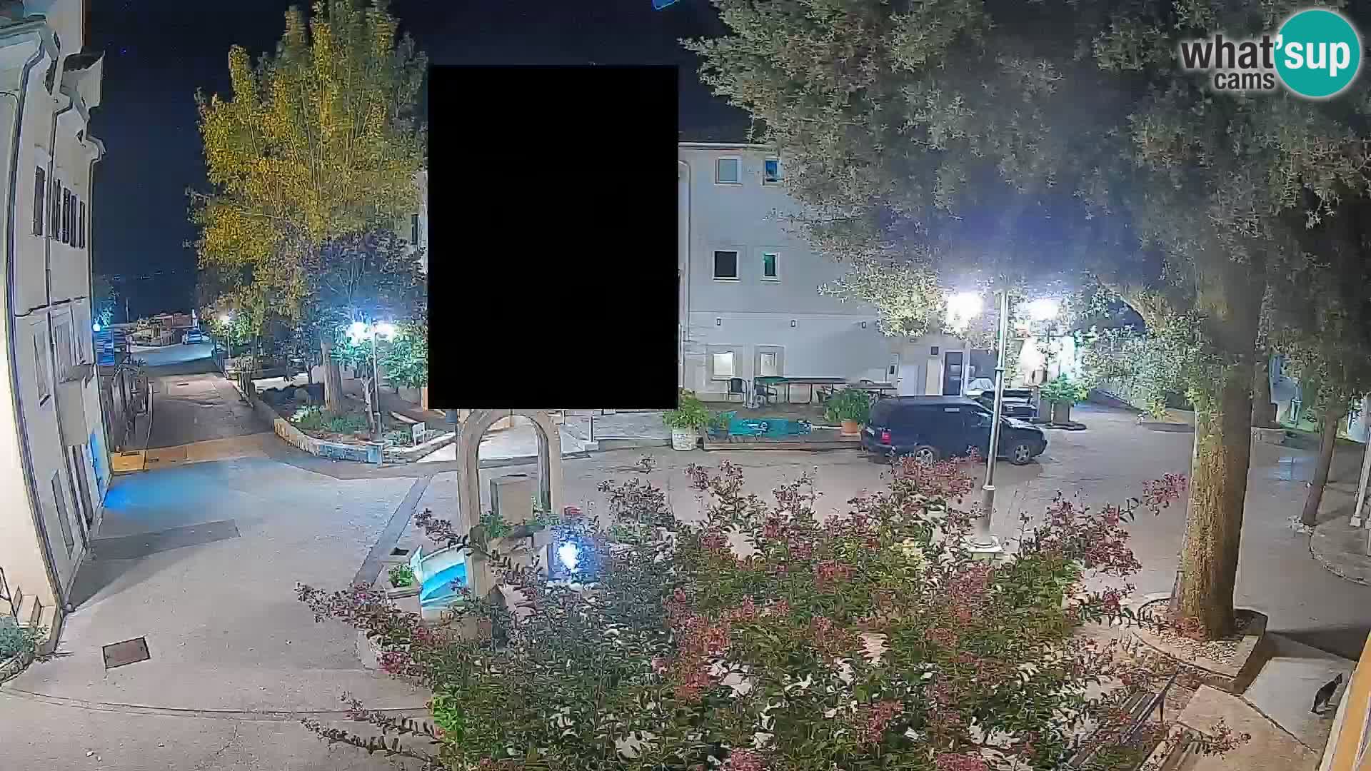 Webcam Mošćenička Draga Center – Live View of the Town Center