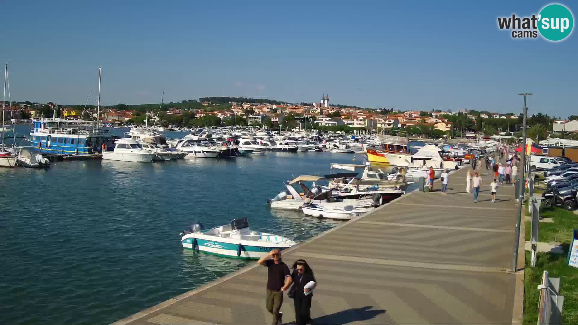 LIVE Webcam Medulin – Riva