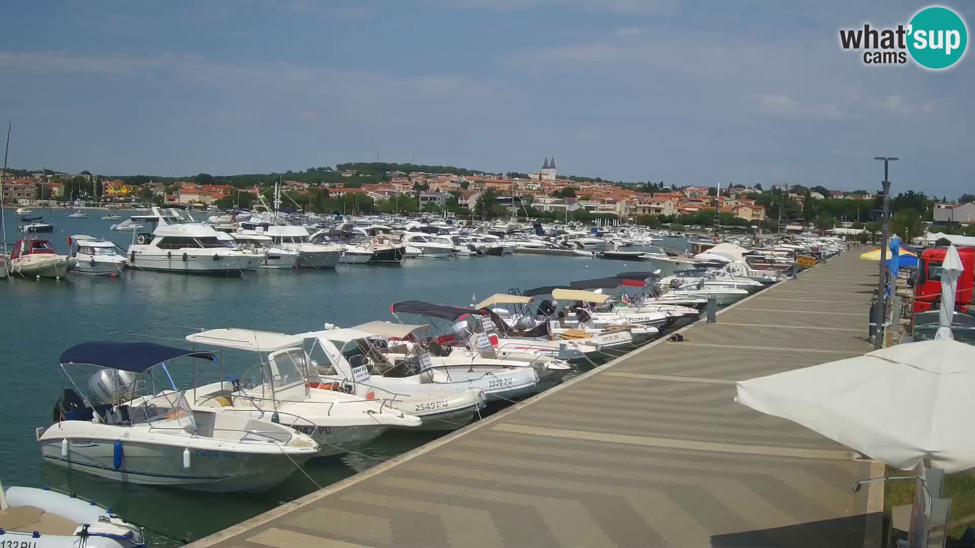LIVE Webcam Medulin – Riva