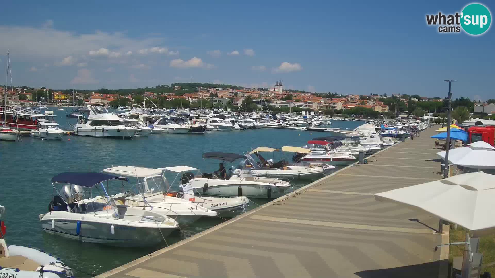 LIVE Webcam Medulin – Riva