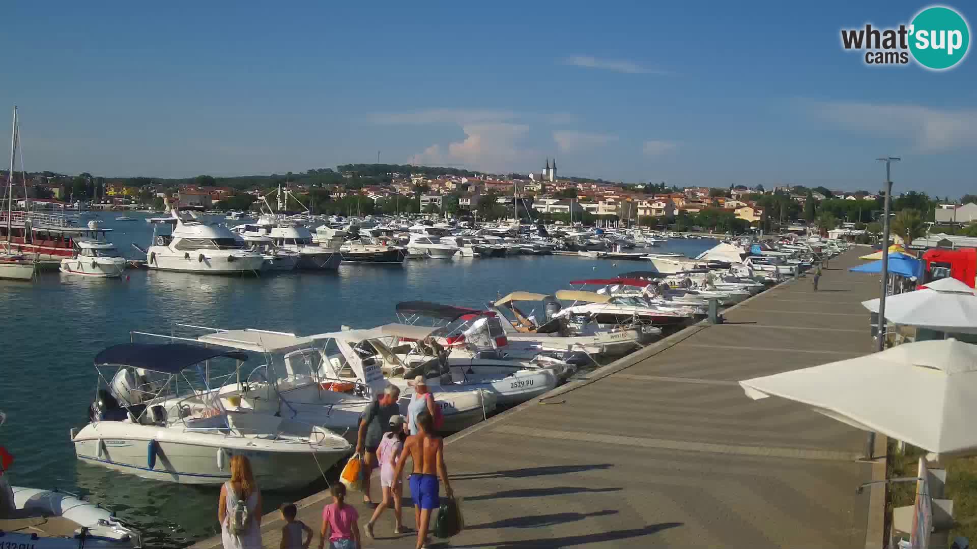 LIVE Webcam Medulin – Riva