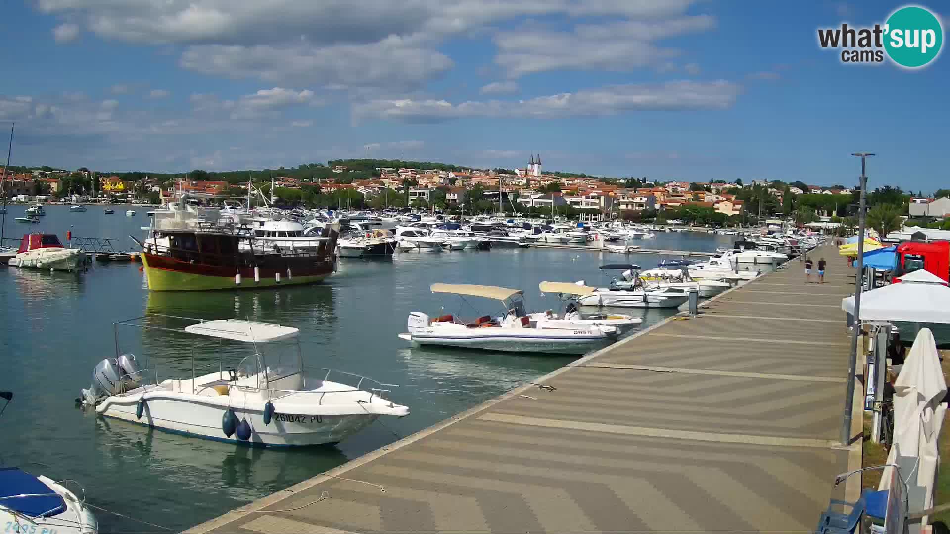 LIVE Webcam Medulin – Riva