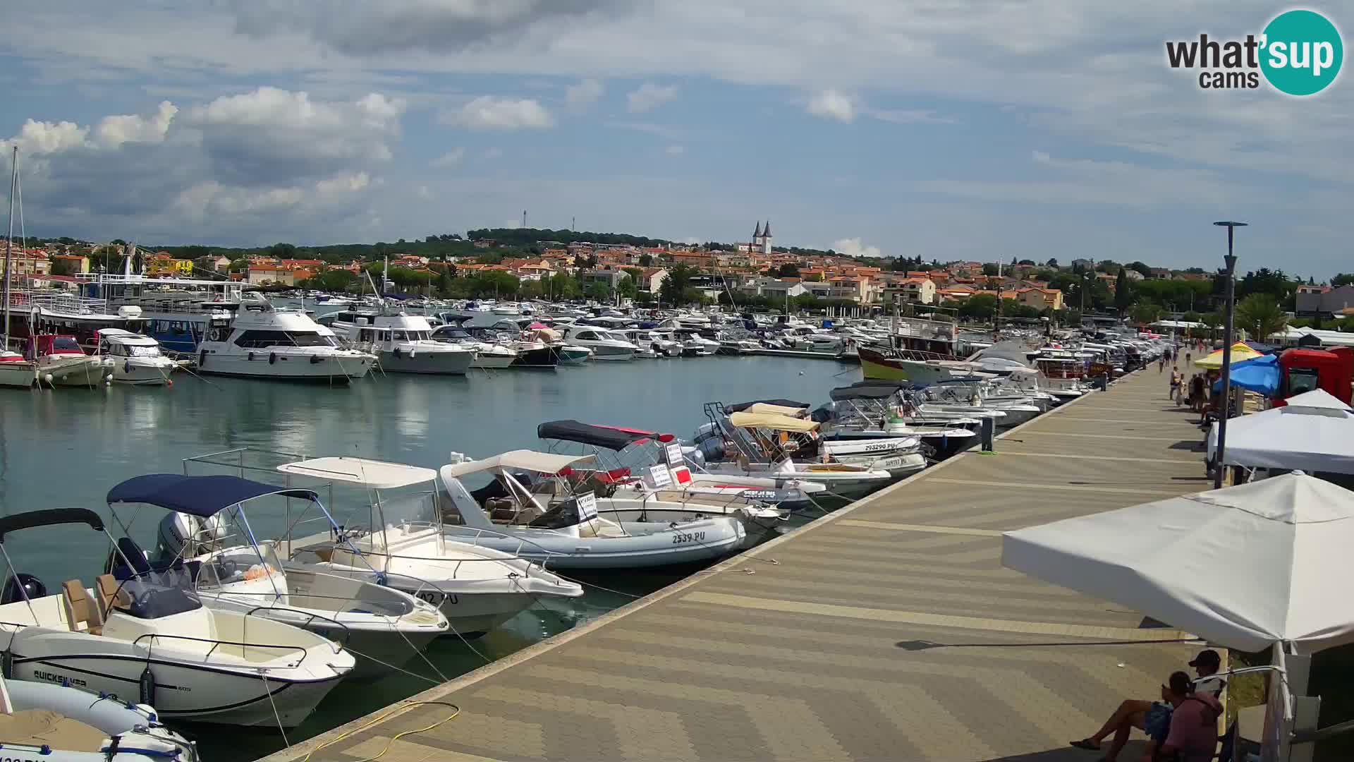 LIVE Webcam Medulin – Riva