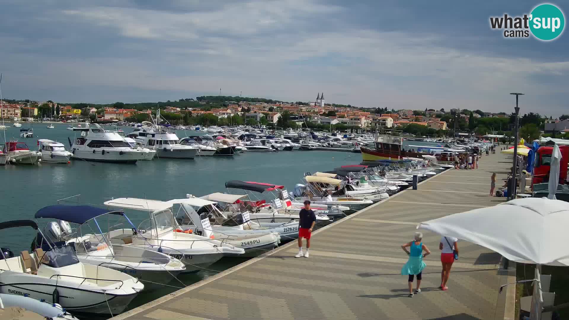 LIVE Webcam Medulin – Riva