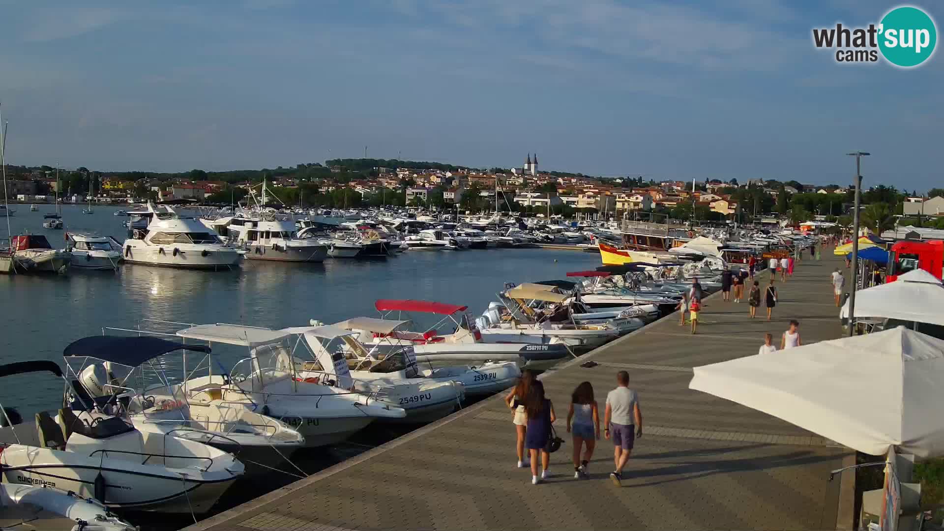 LIVE Webcam Medulin – Riva