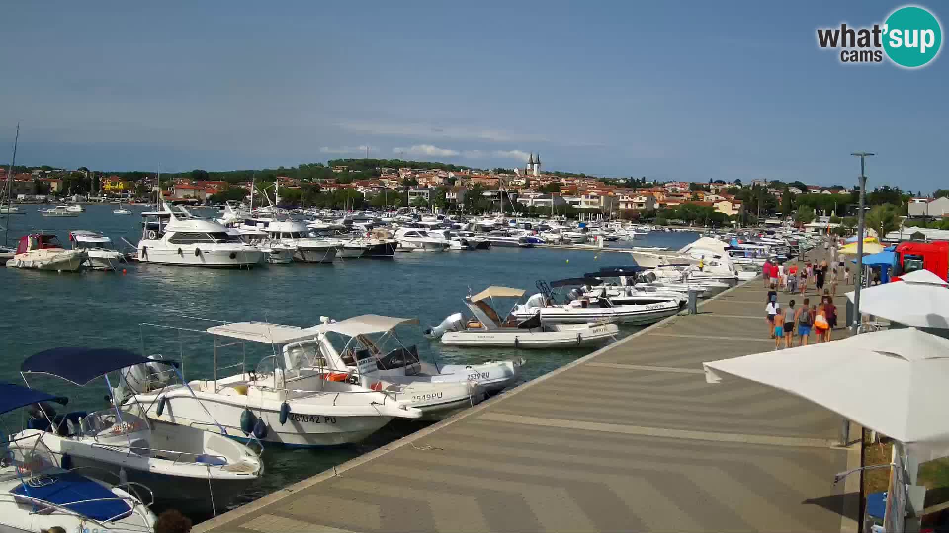 LIVE Webcam Medulin – Riva