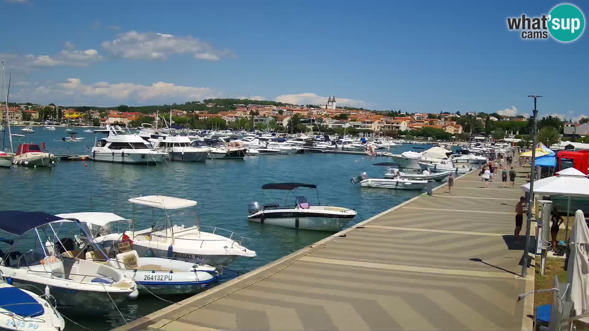 LIVE Webcam Medulin – Riva
