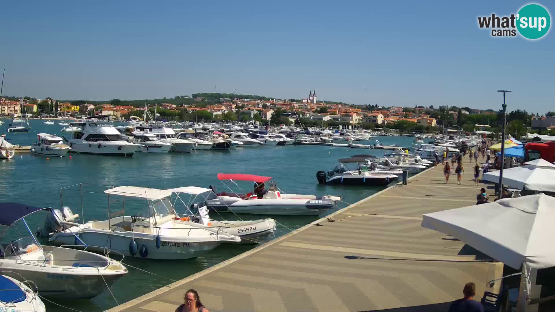 LIVE Webcam Medulin – Riva