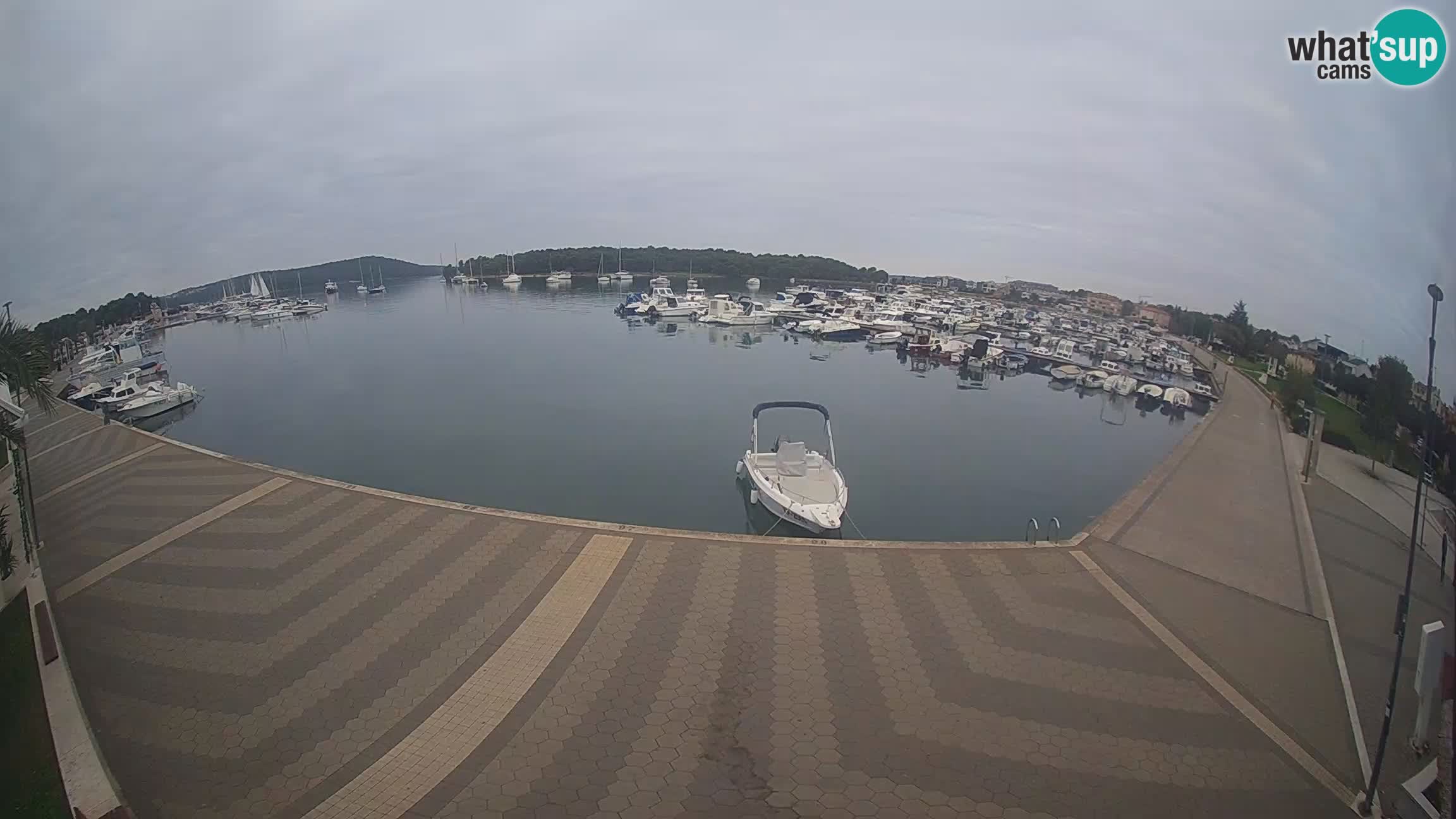 LIVE webcam Medulin marina