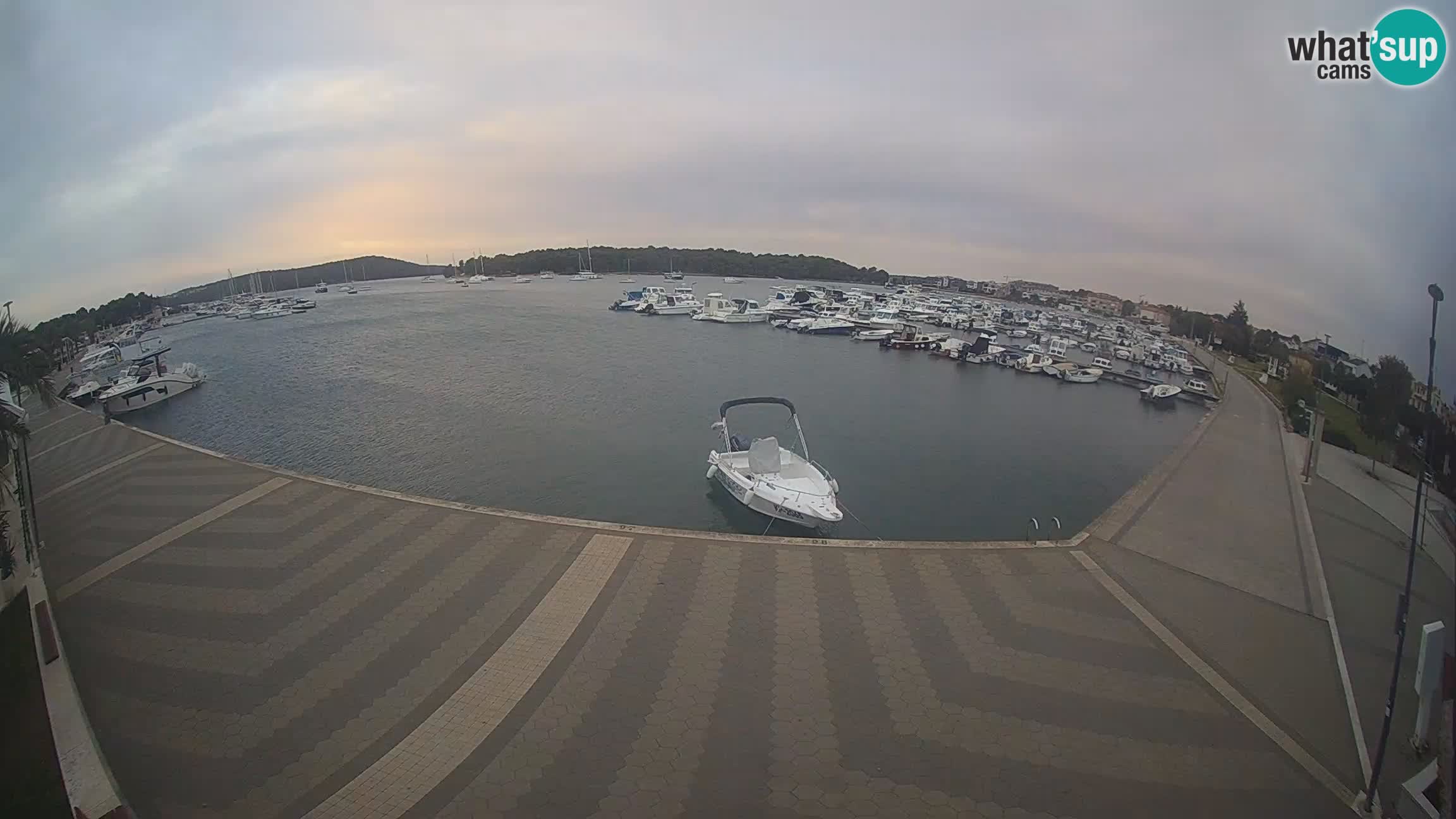 LIVE webcam Medulin marina