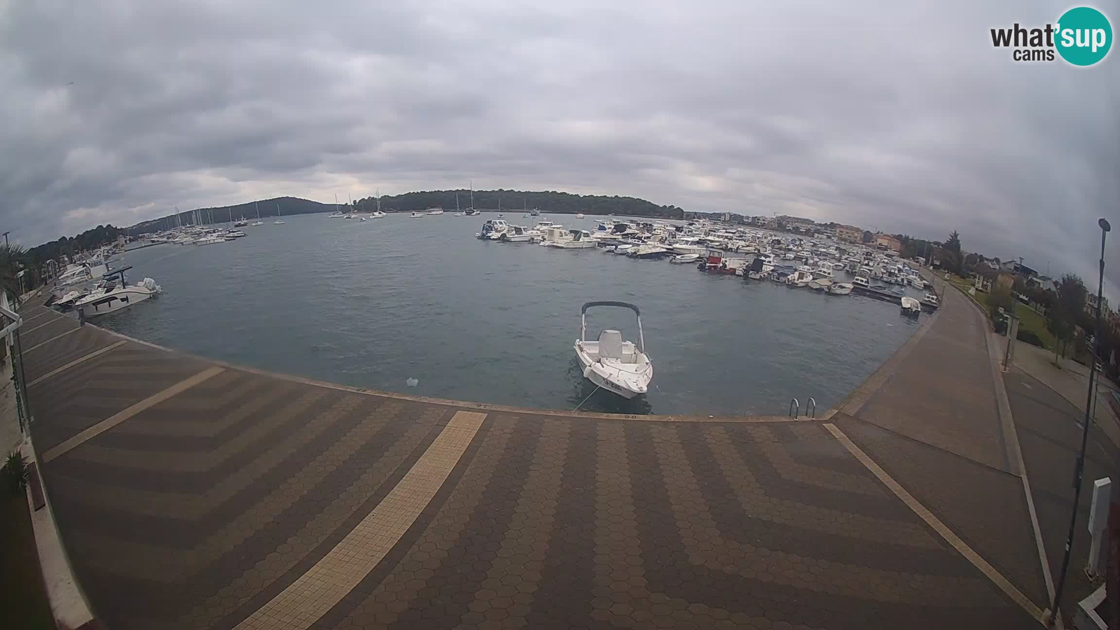 LIVE webcam Medulin marina