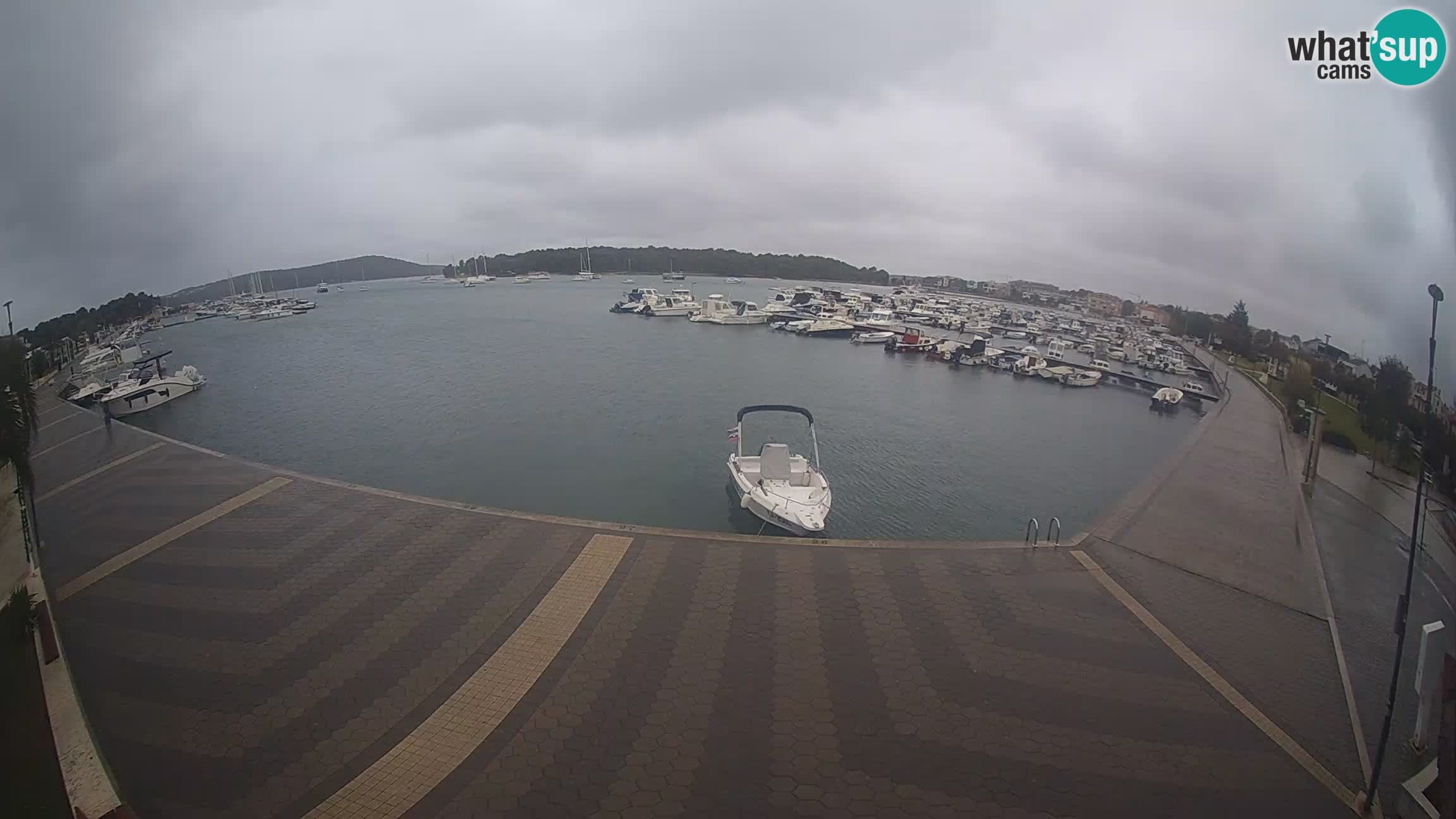 LIVE webcam Medulin marina