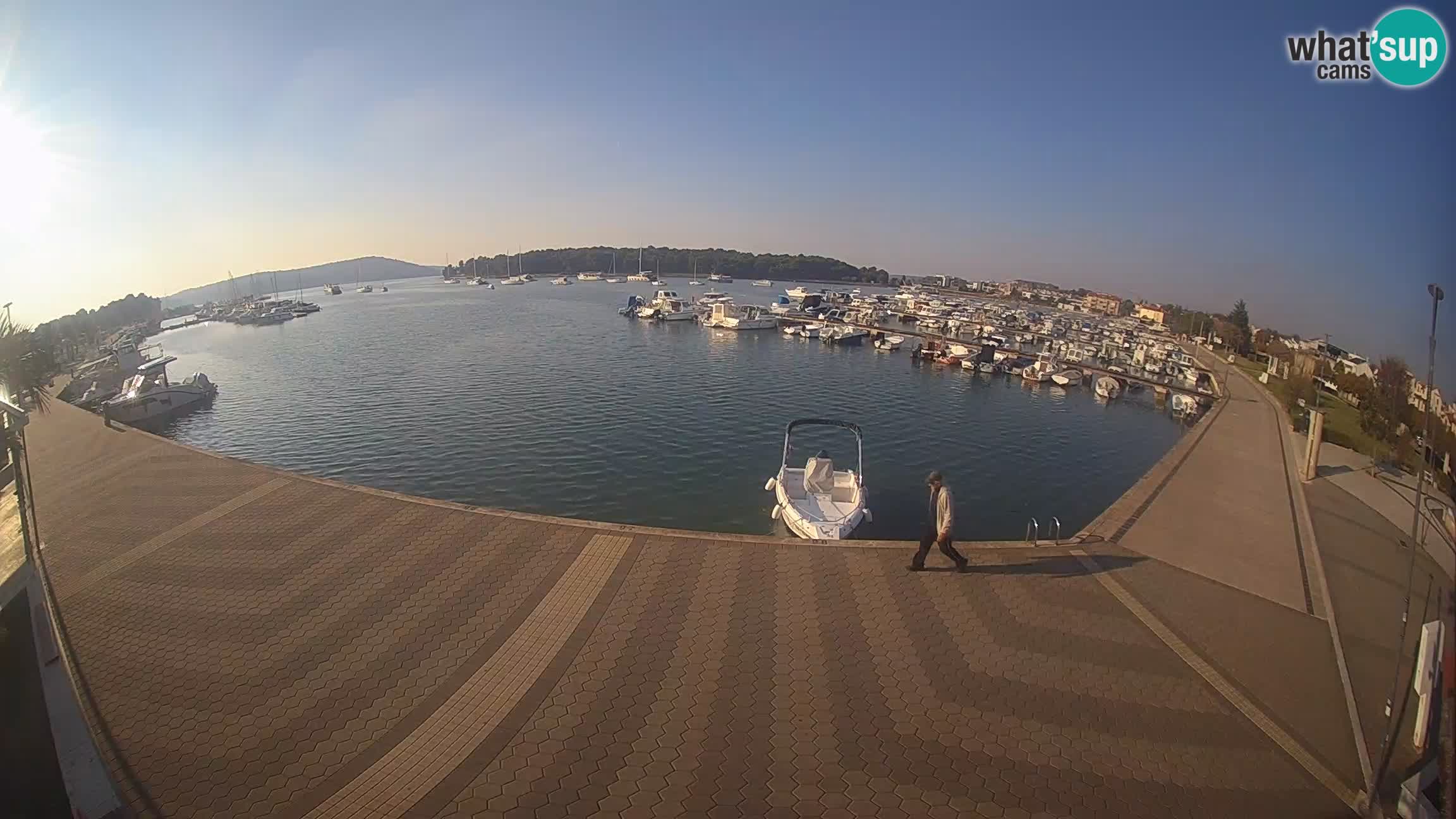 LIVE webcam Medulin marina