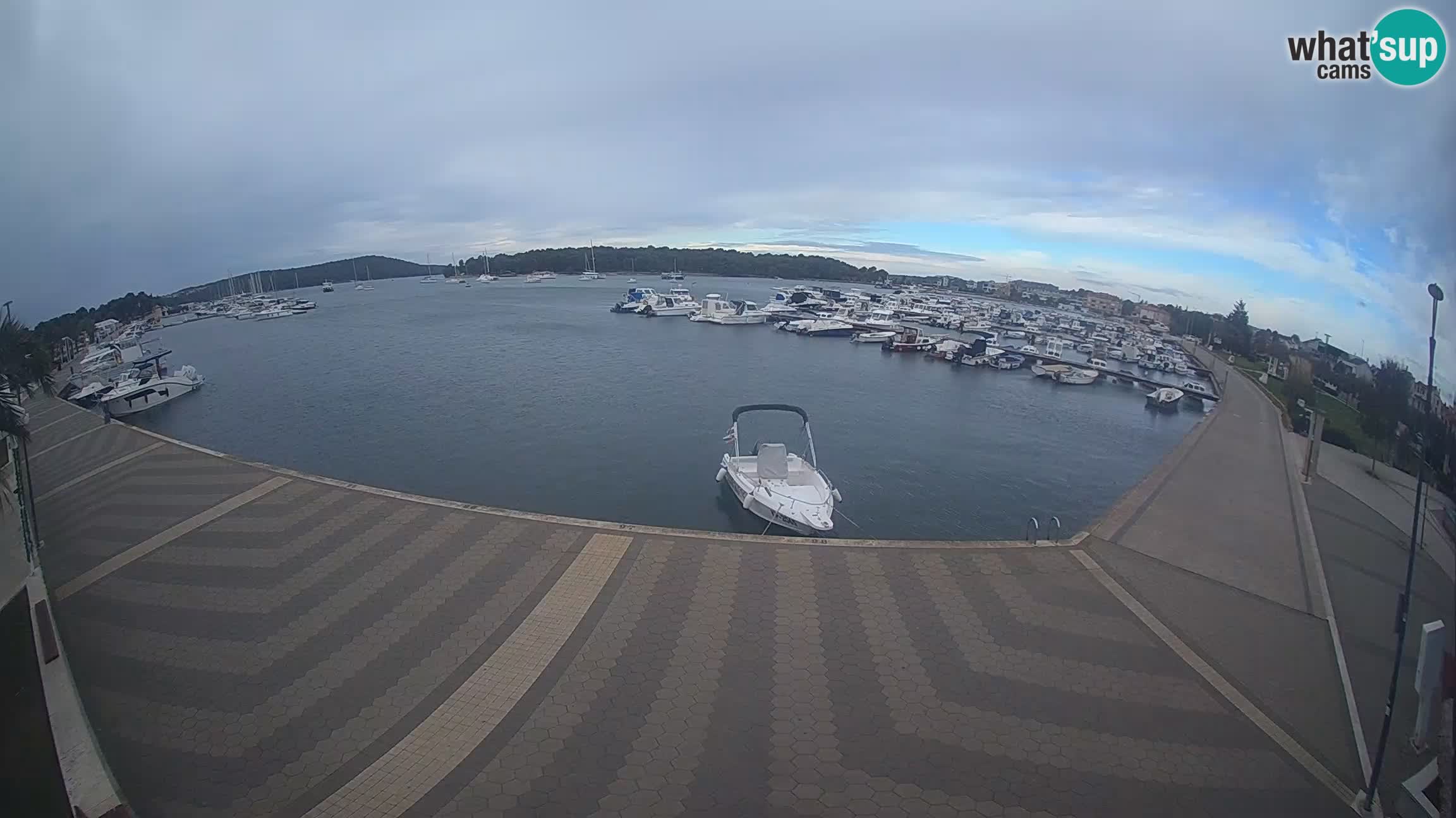 LIVE webcam Medulin marina