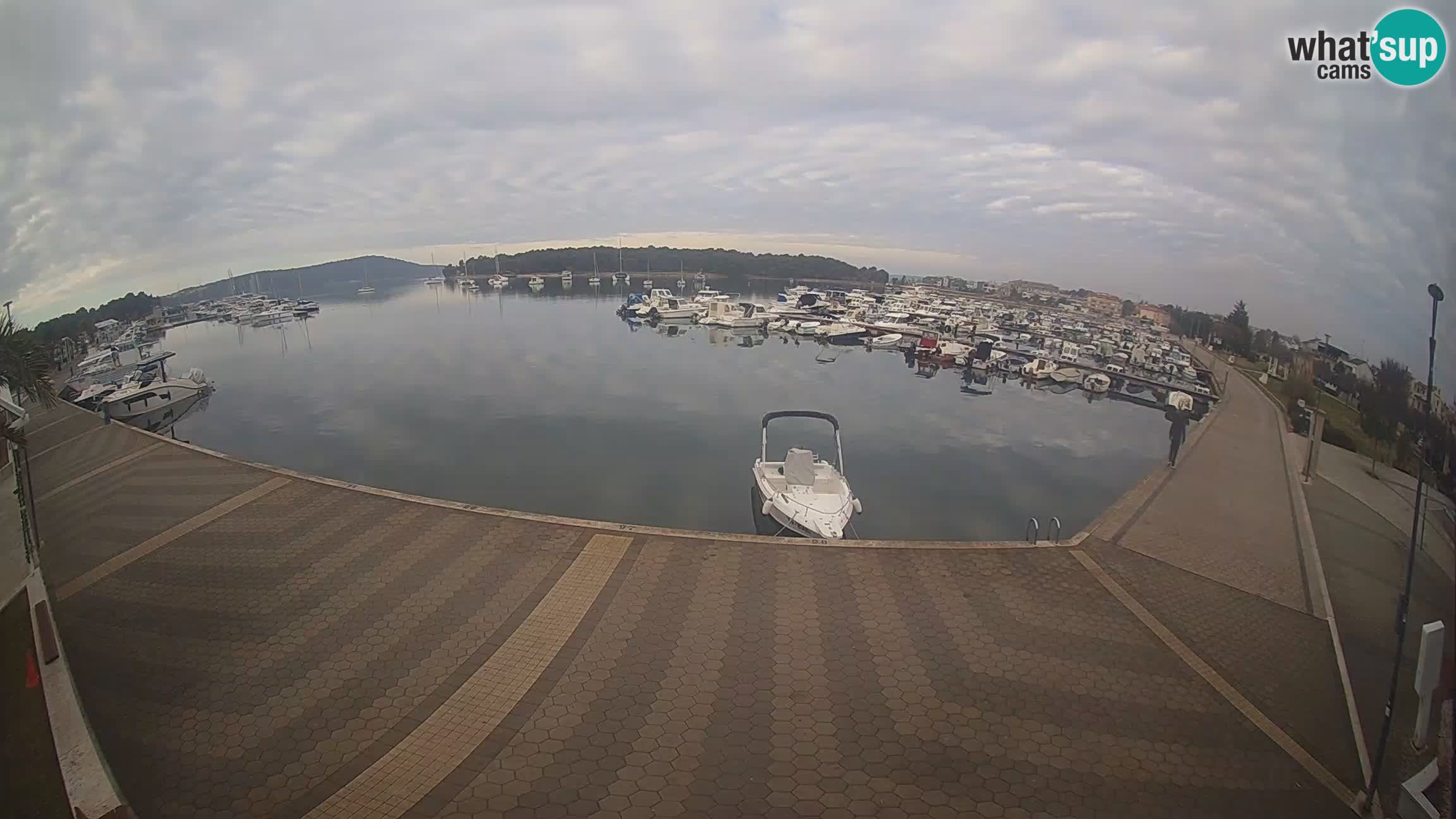 LIVE webcam Medulin marina