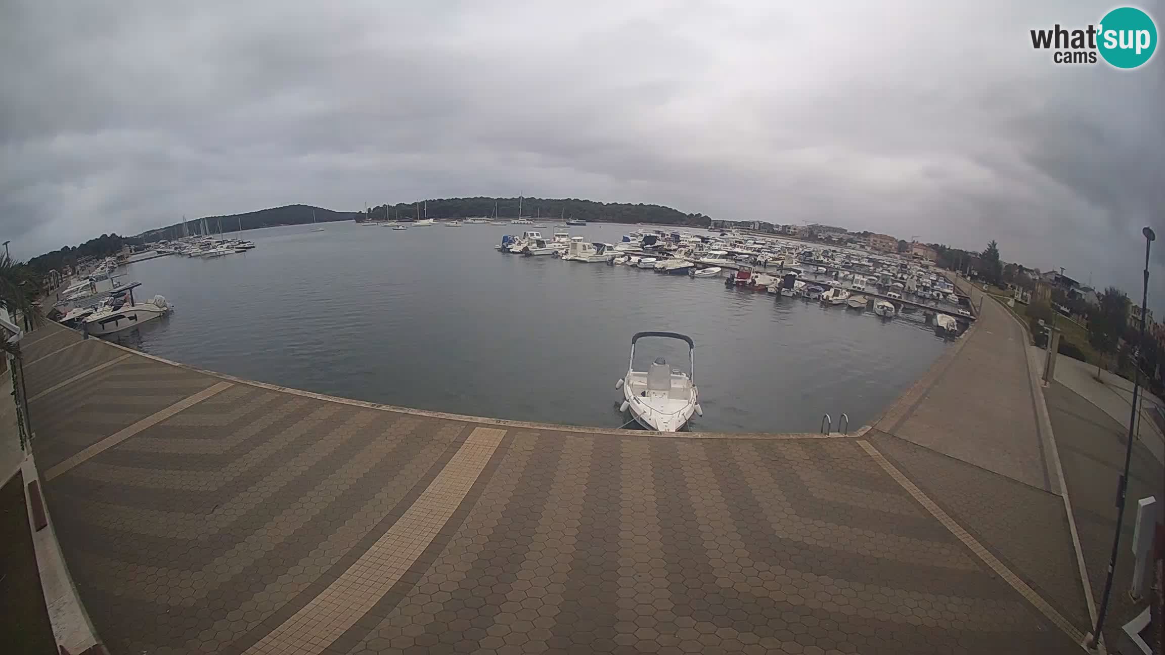 LIVE webcam Medulin marina