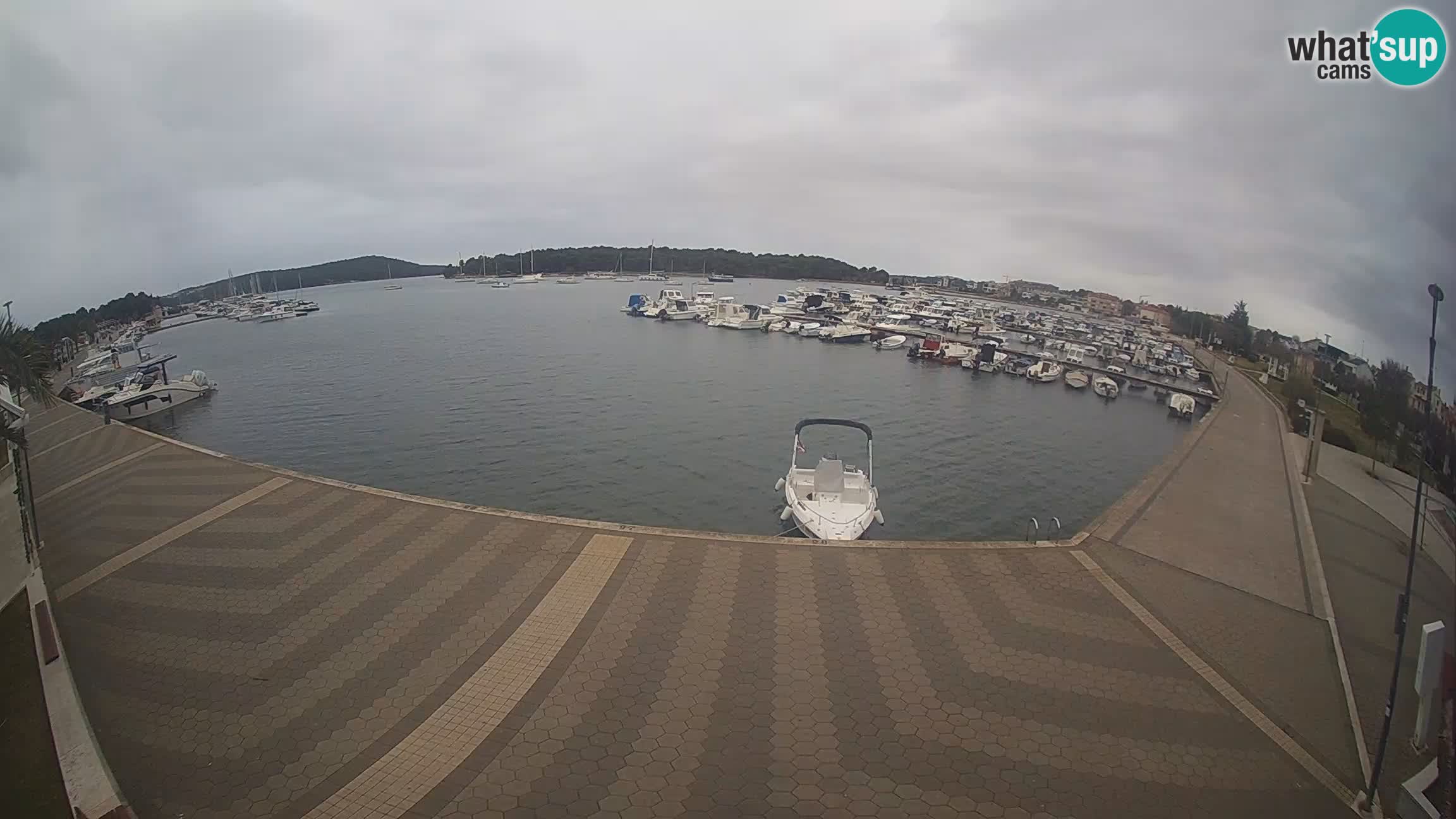 LIVE webcam Medulin marina