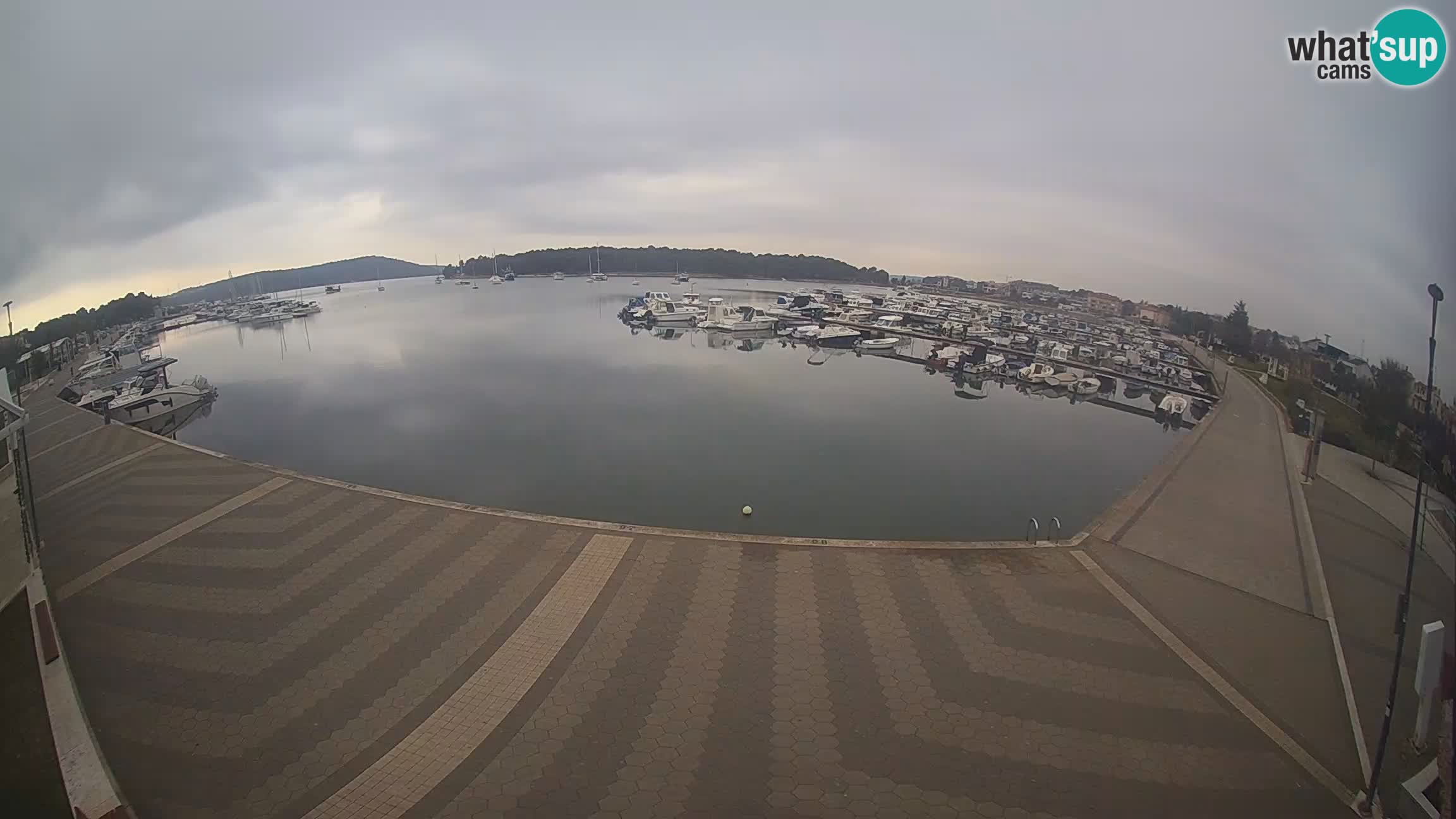 LIVE webcam Medulin marina