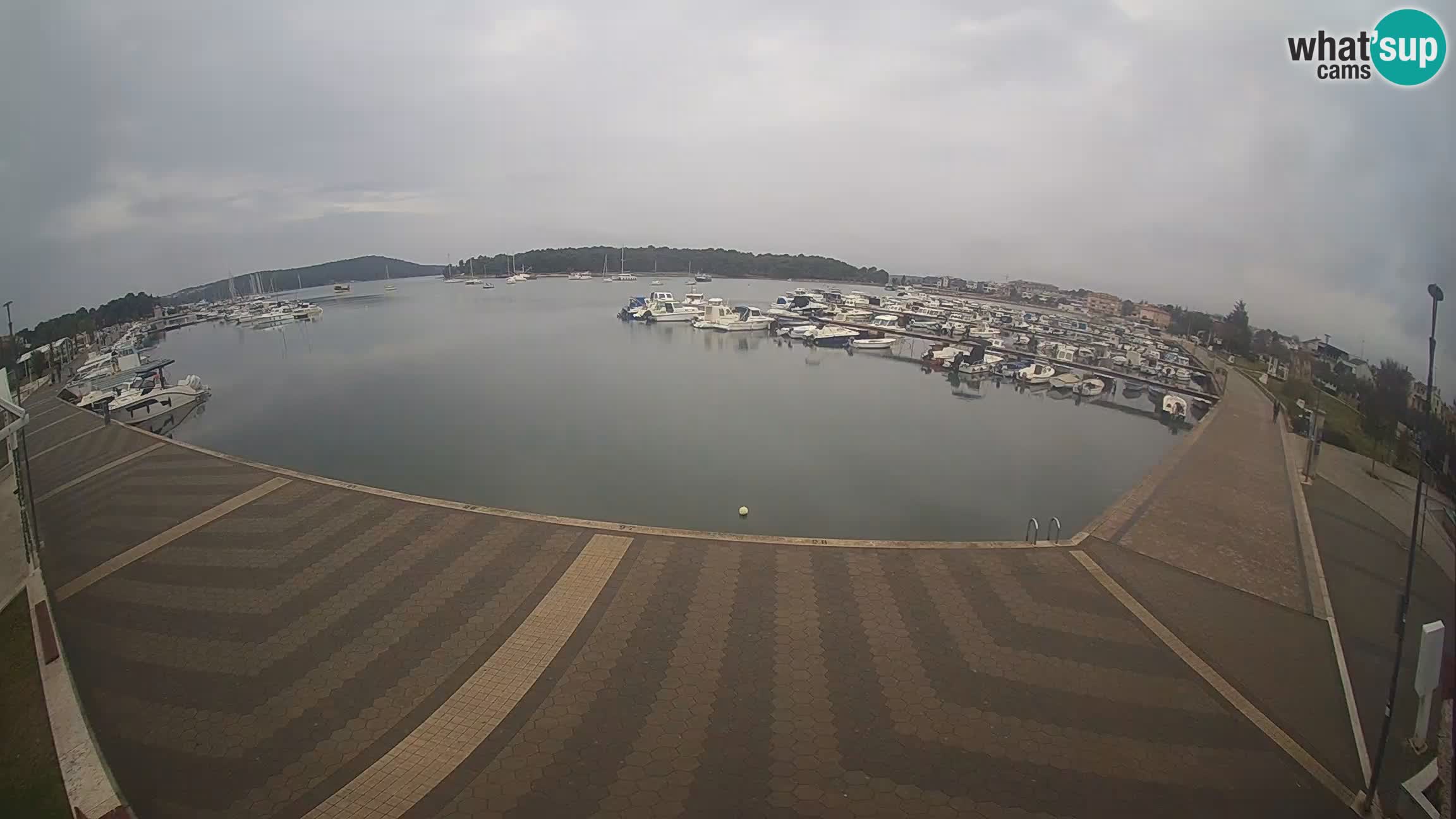 LIVE webcam Medulin marina