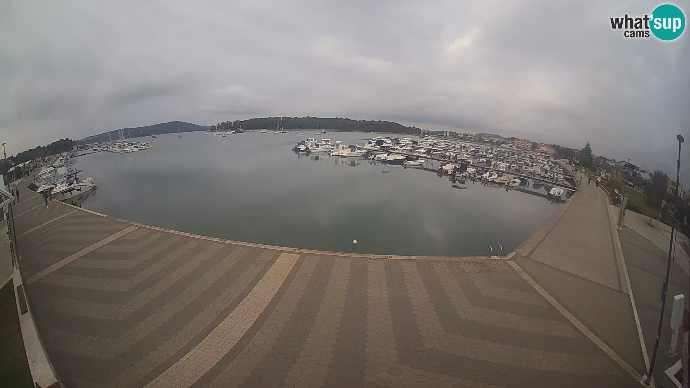 LIVE webcam Medulin marina