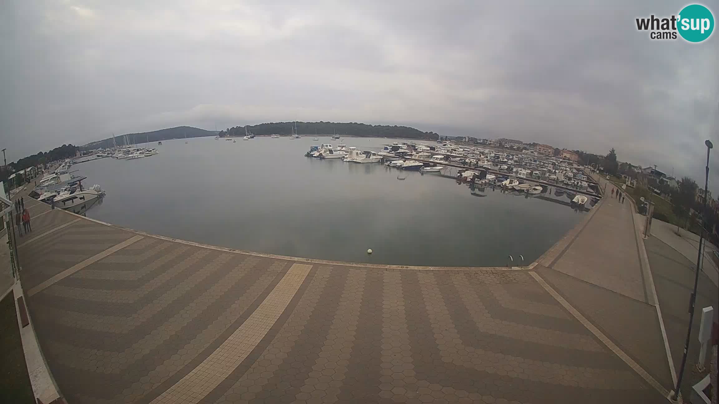 LIVE webcam Medulin marina