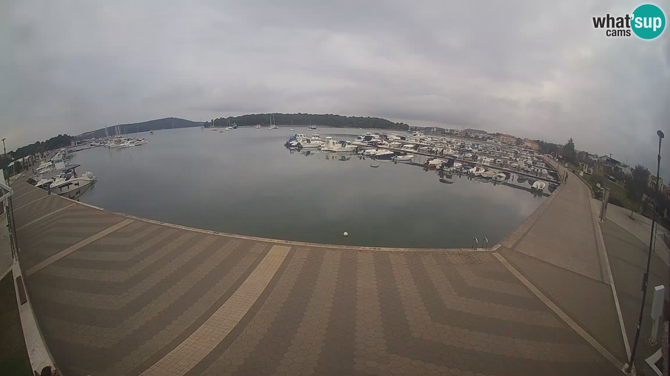 LIVE webcam Medulin marina