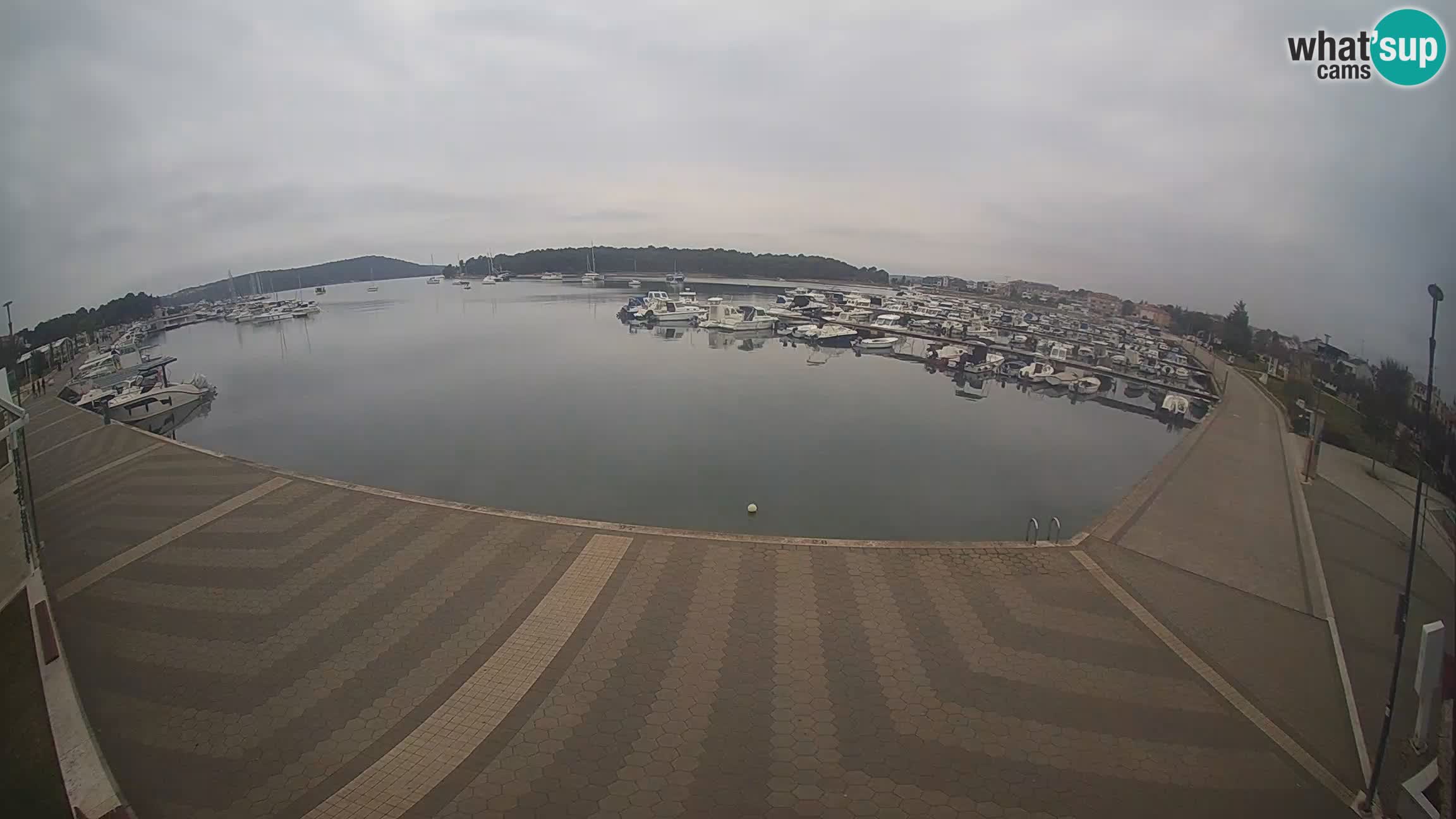 LIVE webcam Medulin marina