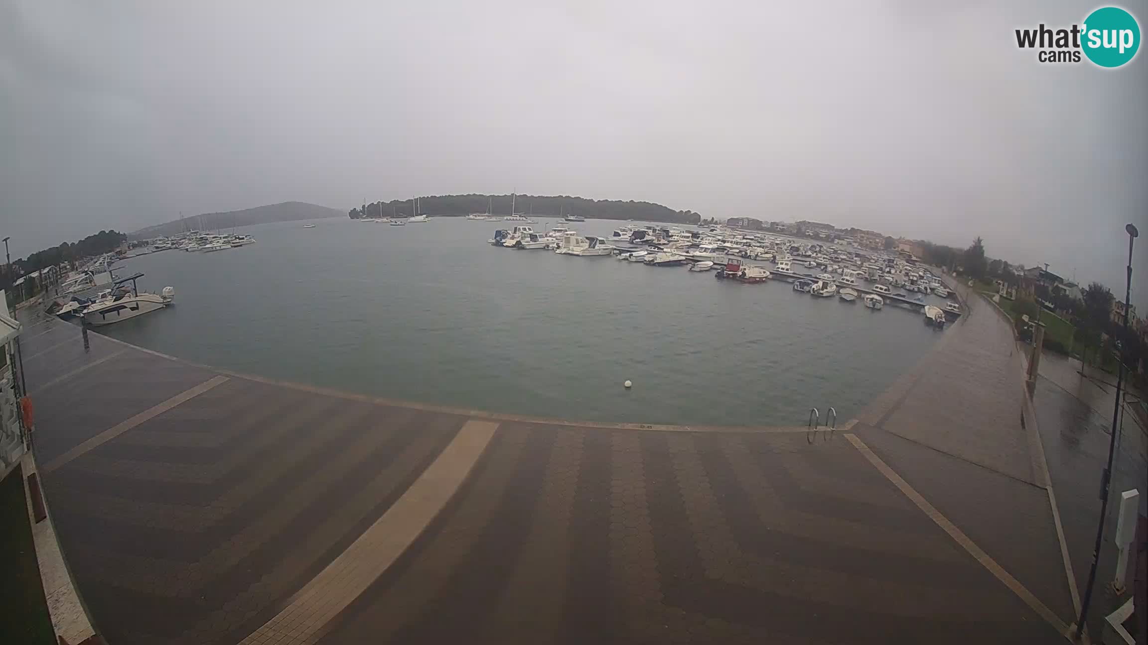 LIVE webcam Medulin marina