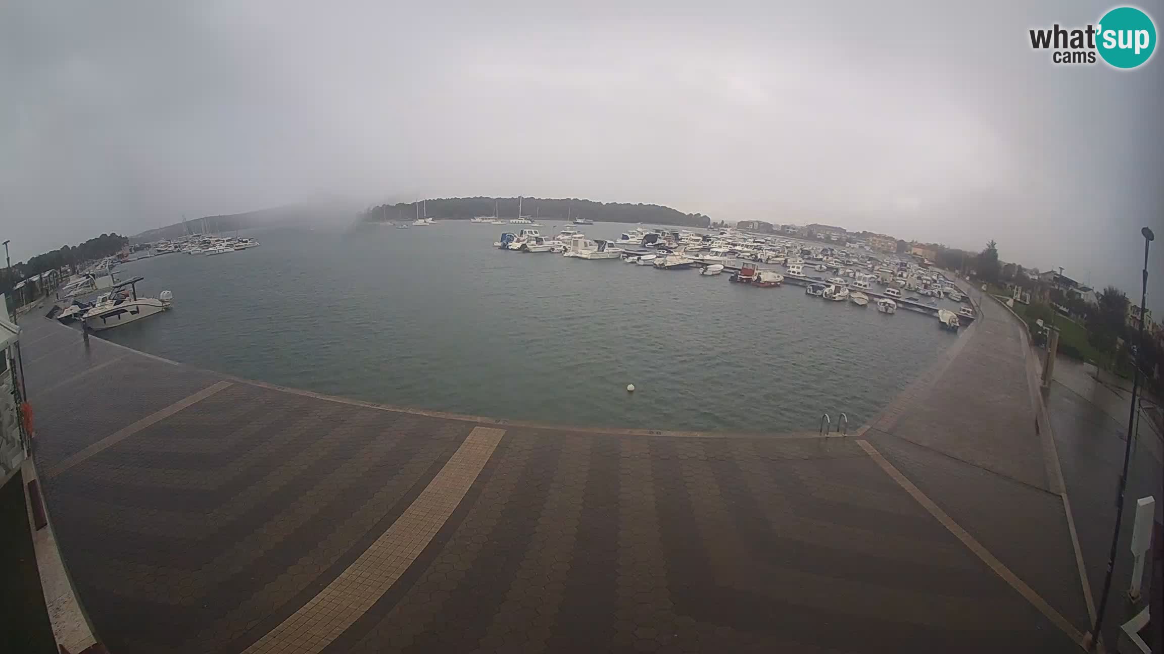 LIVE webcam Medulin marina