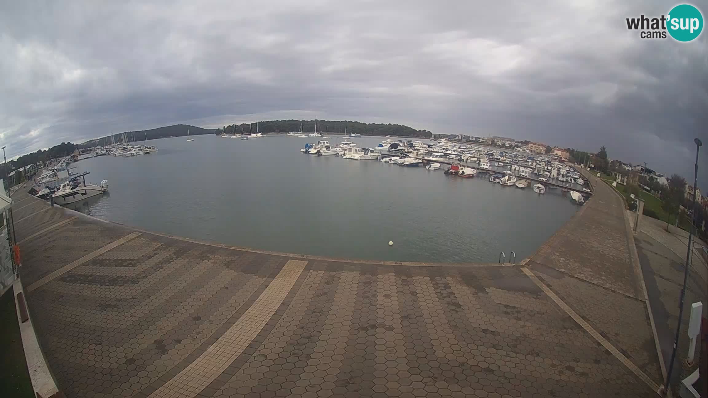 LIVE webcam Medulin marina