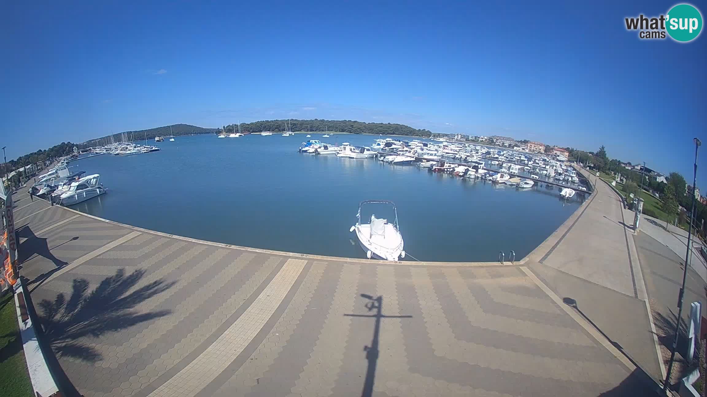 LIVE webcam Medulin marina