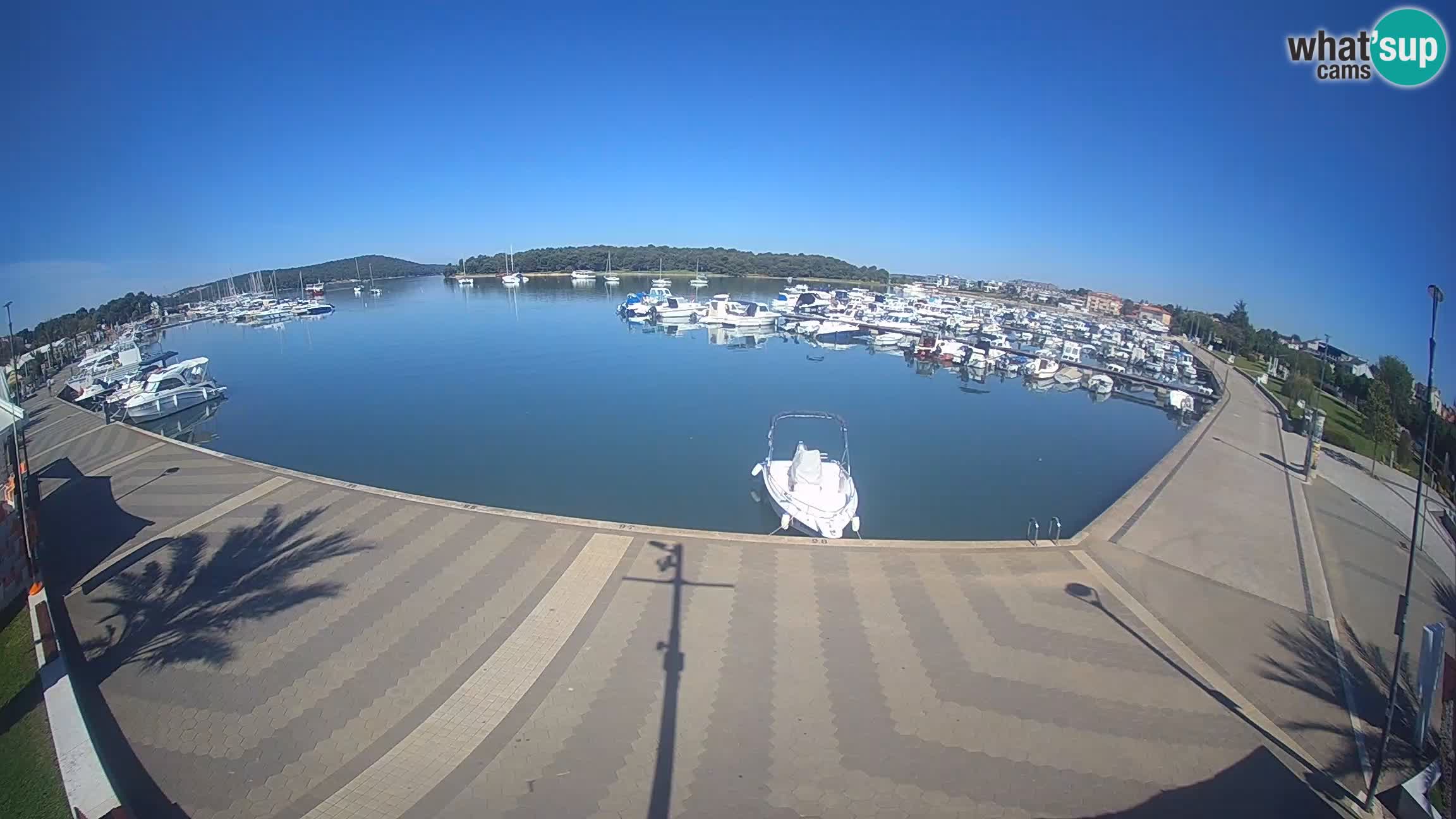 LIVE webcam Medulin marina