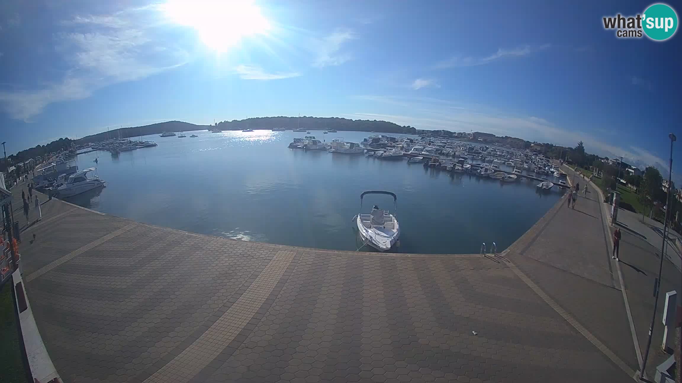 Livecam Medulin marina