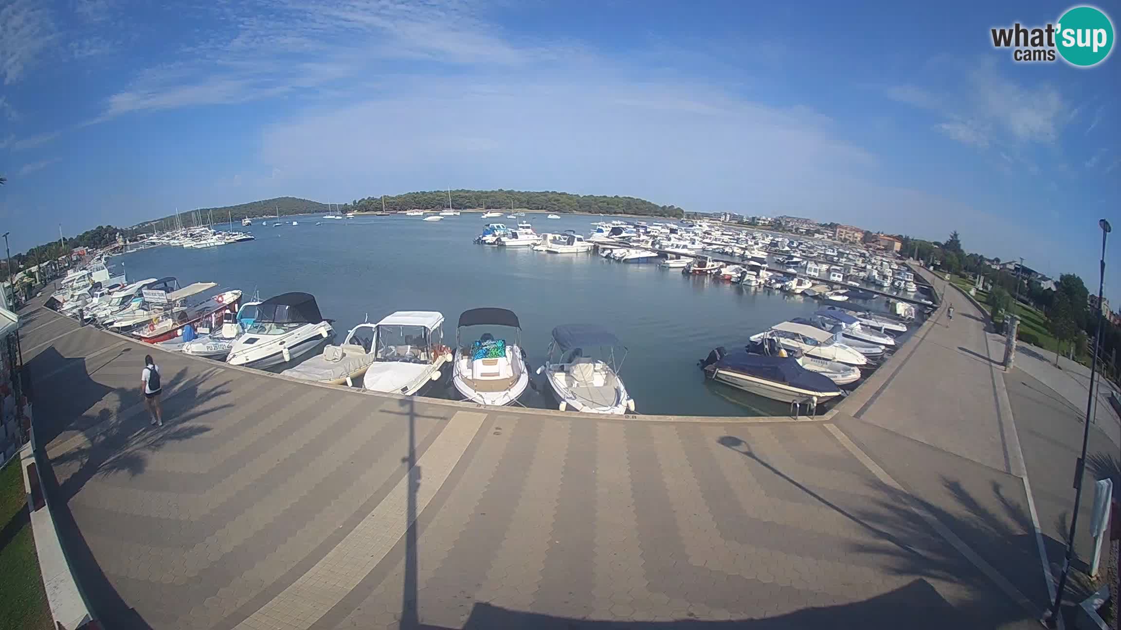Livecam Medulin marina