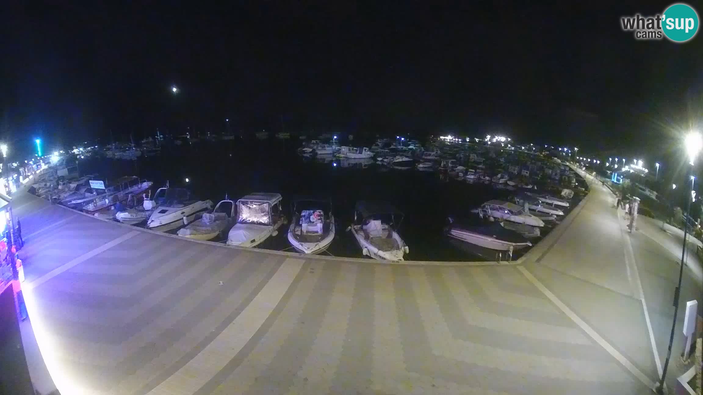 LIVE webcam Medulin marina