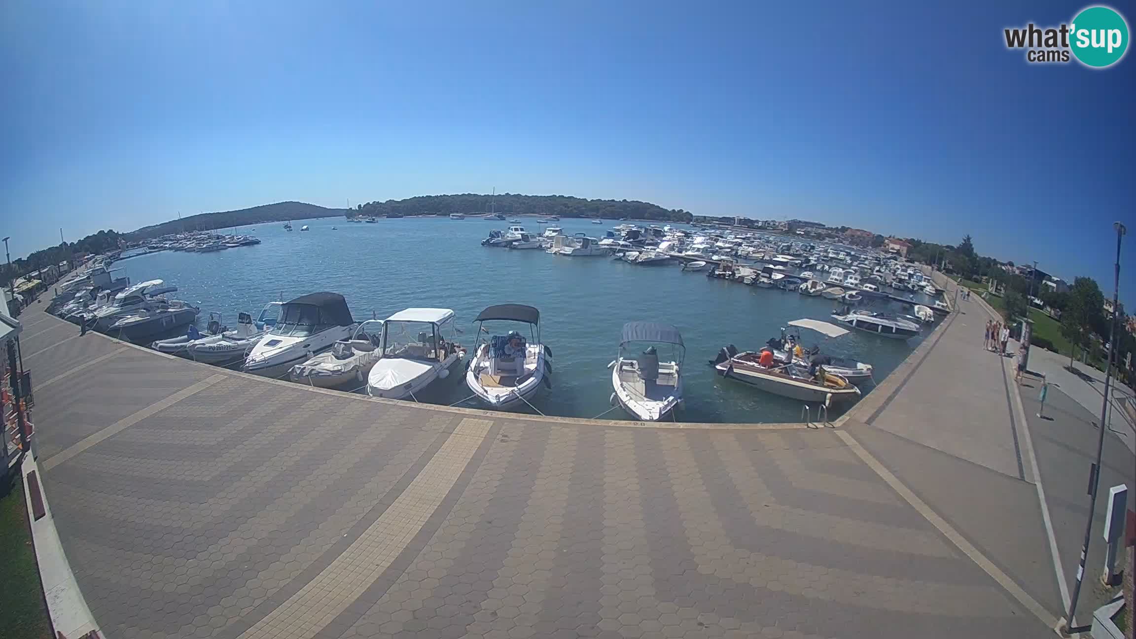 LIVE webcam Medulin marina