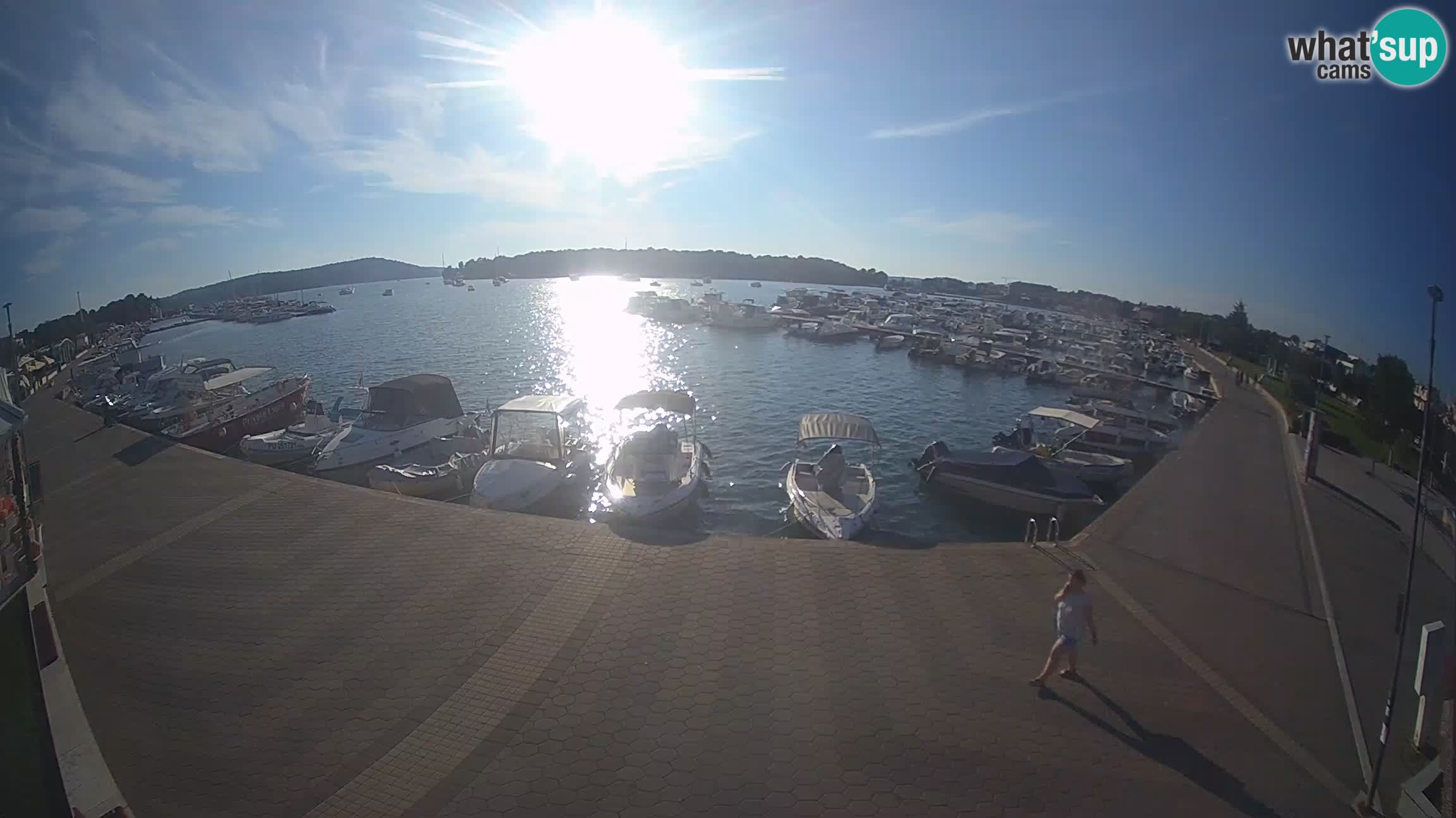 LIVE webcam Medulin marina