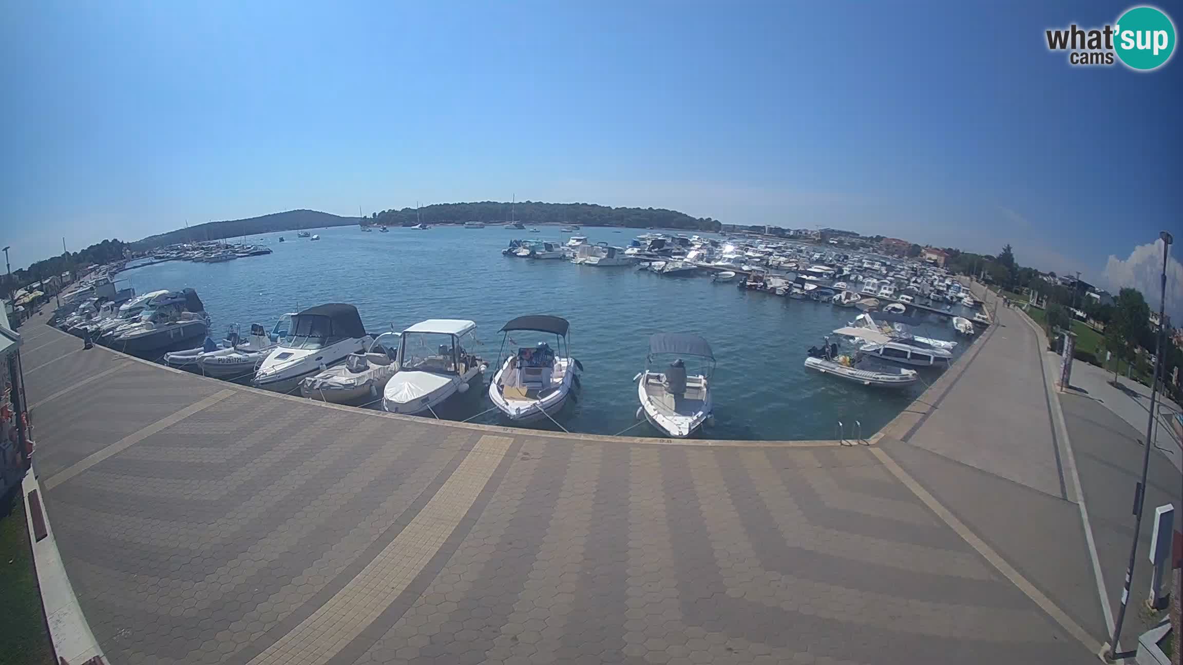 Livecam Medulin marina