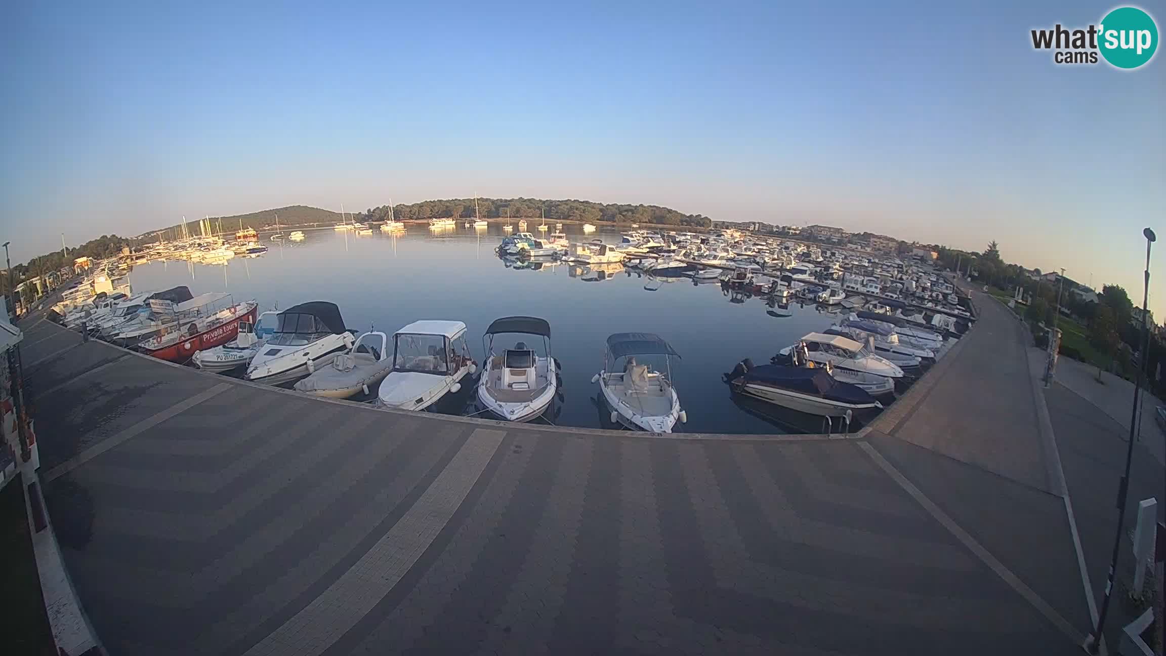 Camera en vivo Medulin marina