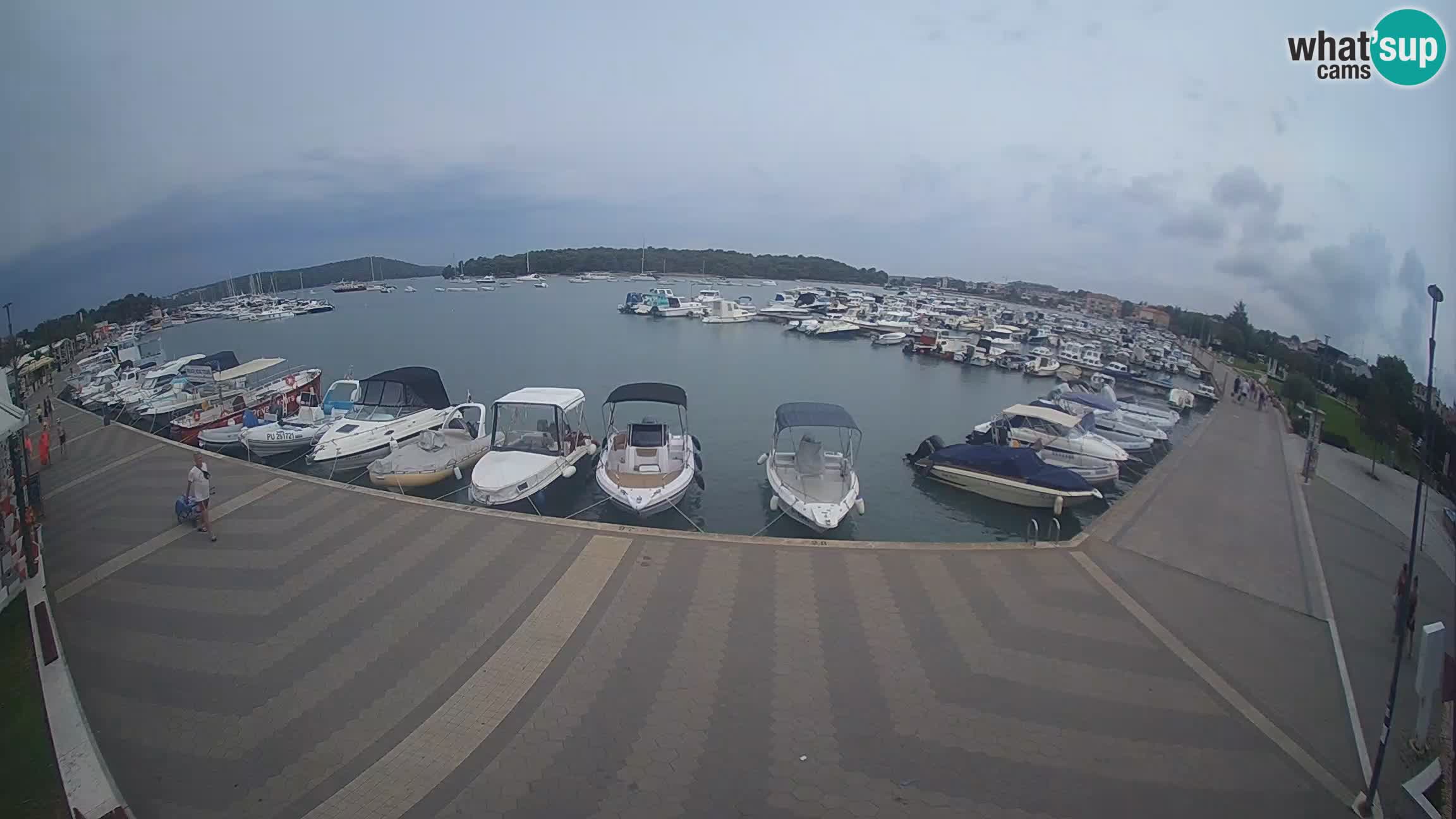 LIVE webcam Medulin marina