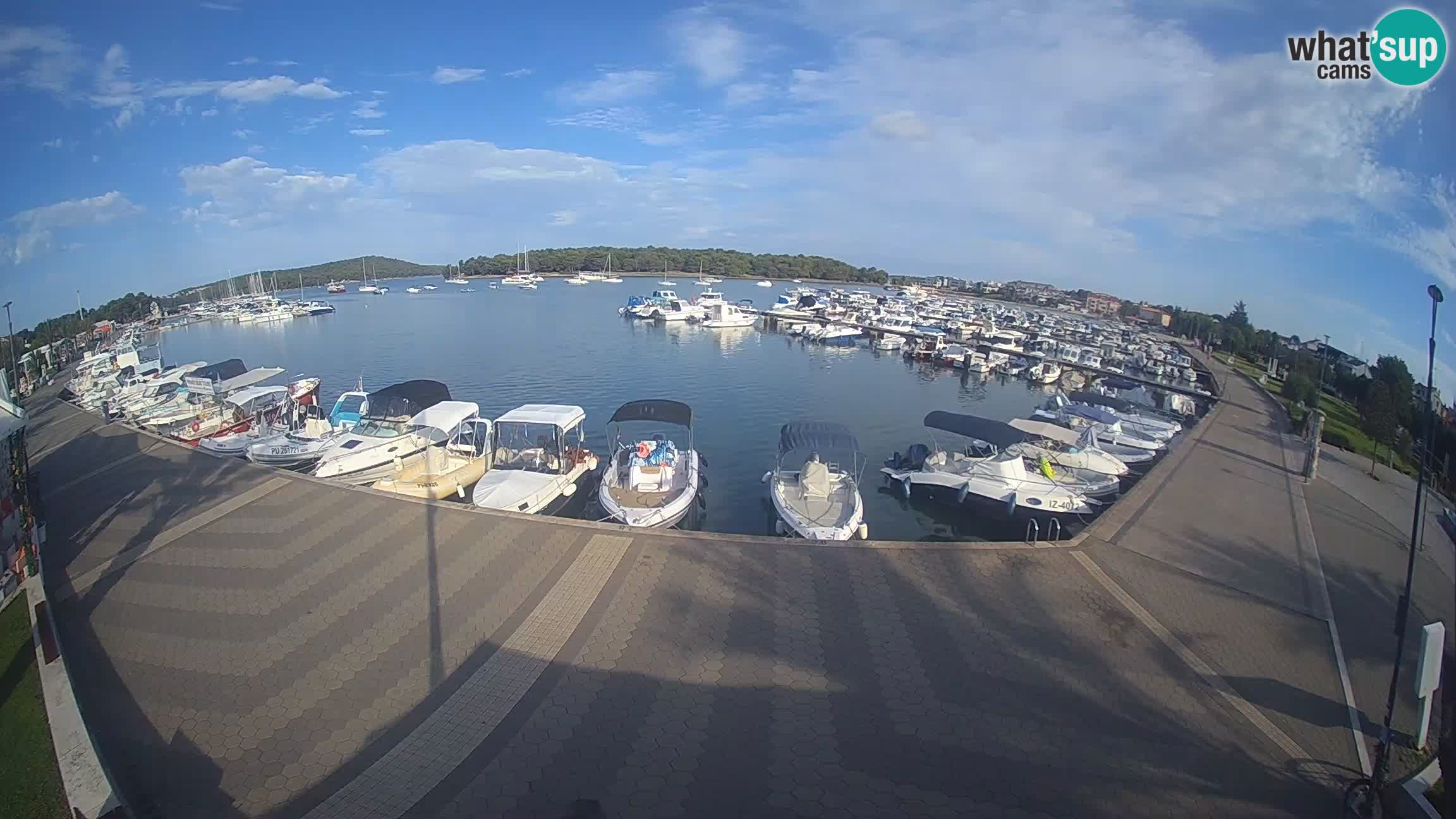 Camera en vivo Medulin marina