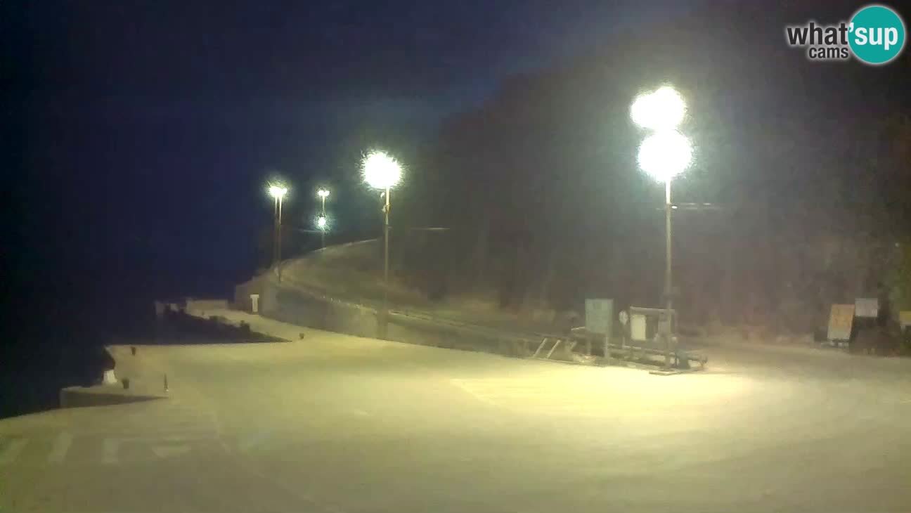 Webcam Cres – Ferry port Merag – Krk on Cres island