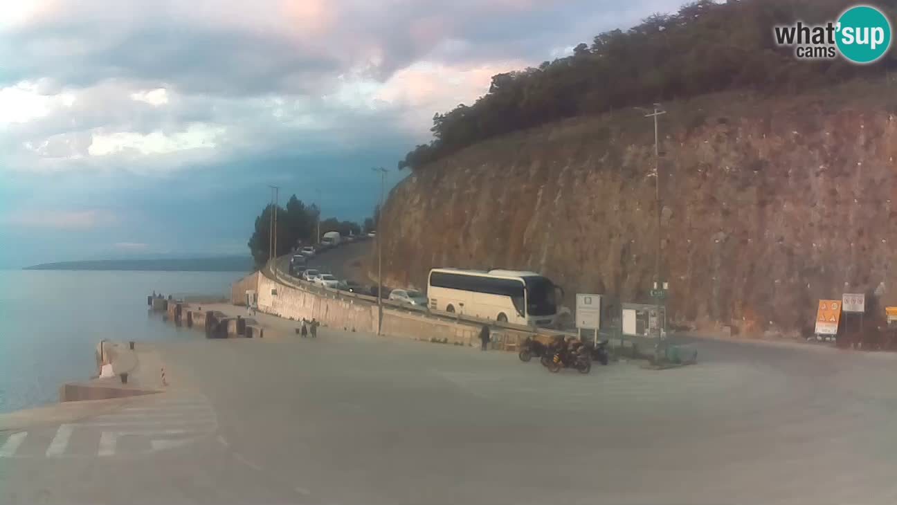 Webcam Insel Cres – Fährhafen Merag – Krk