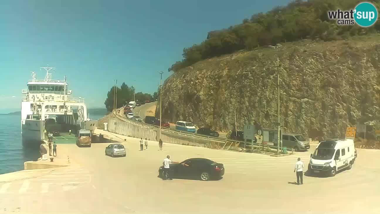 Webcam Insel Cres – Fährhafen Merag – Krk