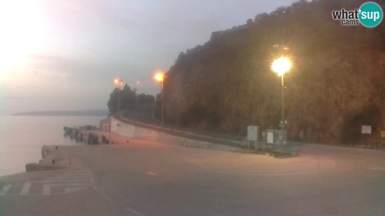 Webcam isola di Cherso – Porto traghetto Merag – Veglia