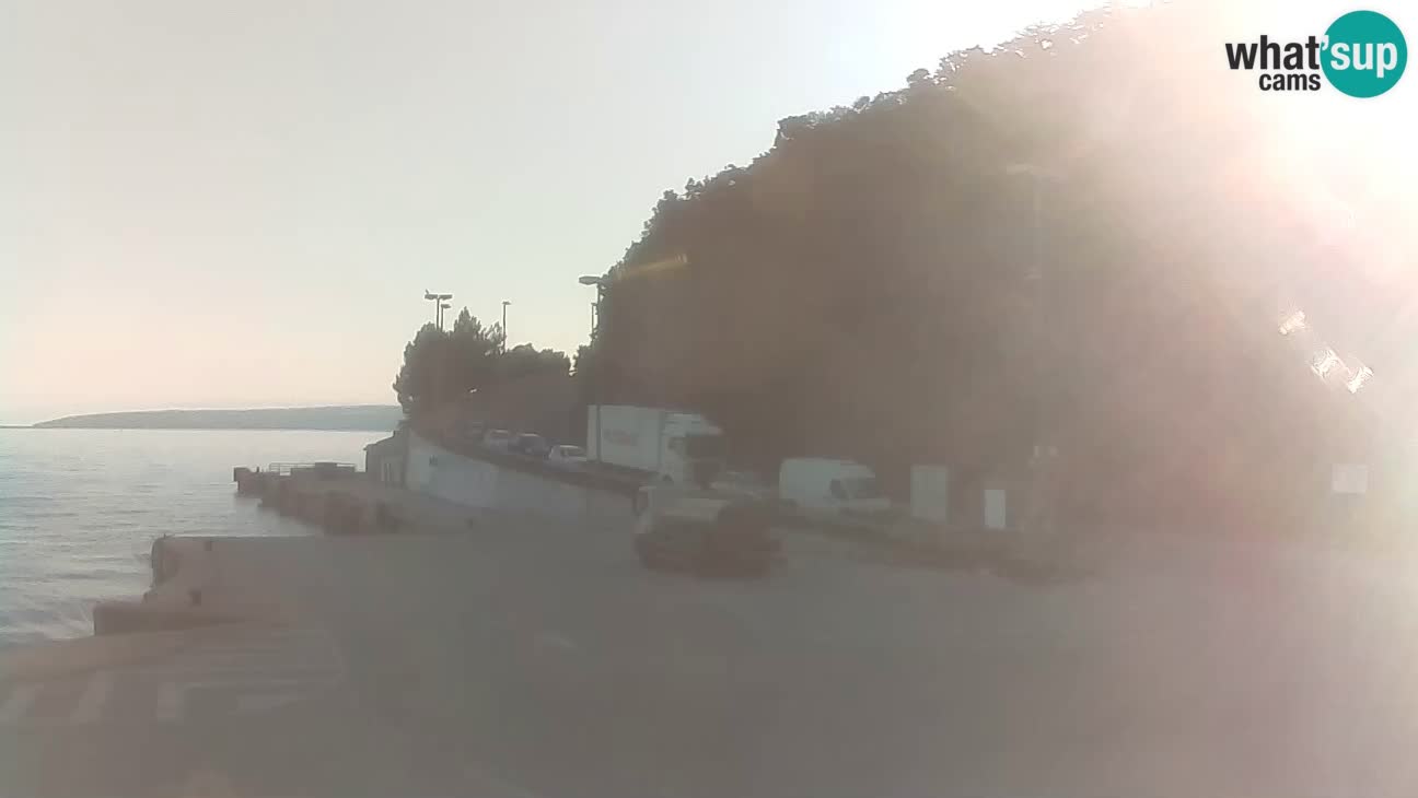 Webcam Insel Cres – Fährhafen Merag – Krk