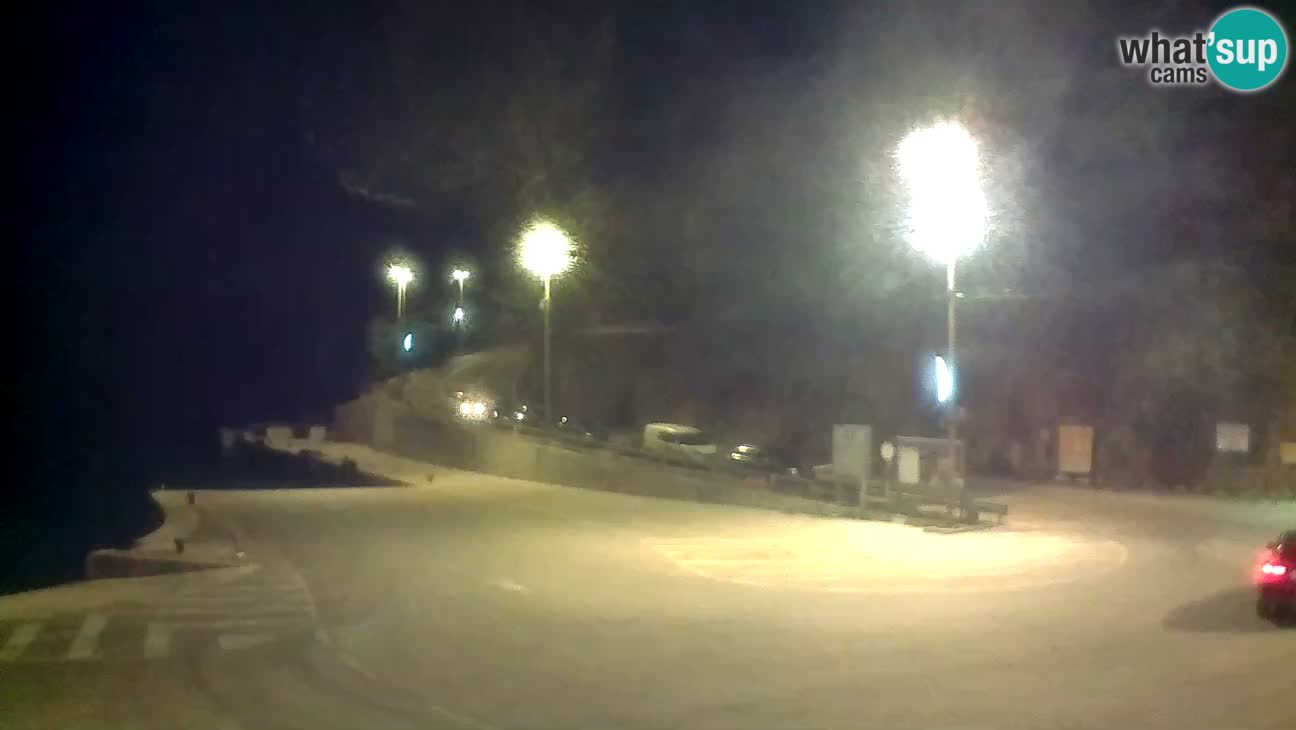 Webcam Cres – Ferry port Merag – Krk on Cres island